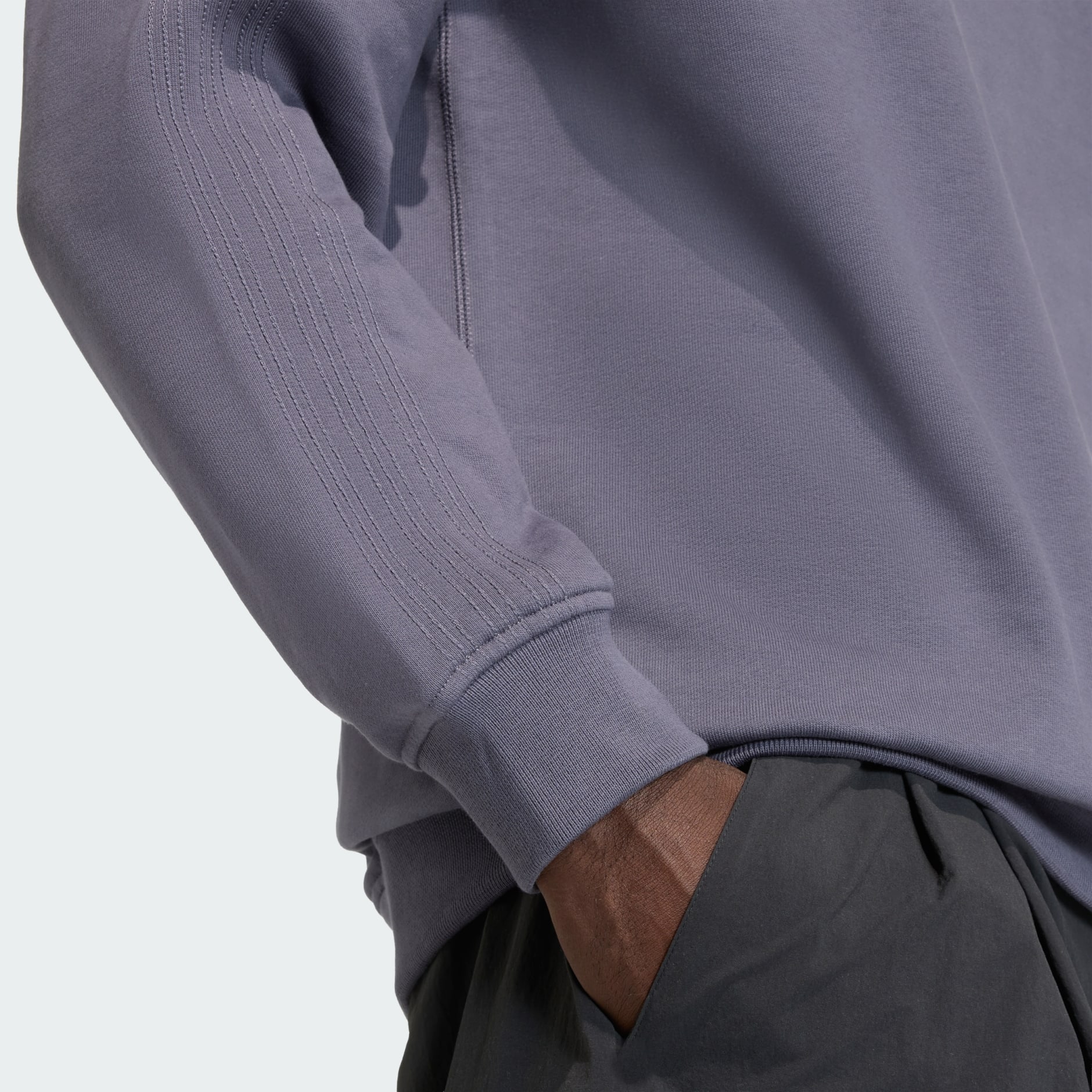 Bluză sport cu guler rotund Premium Essentials