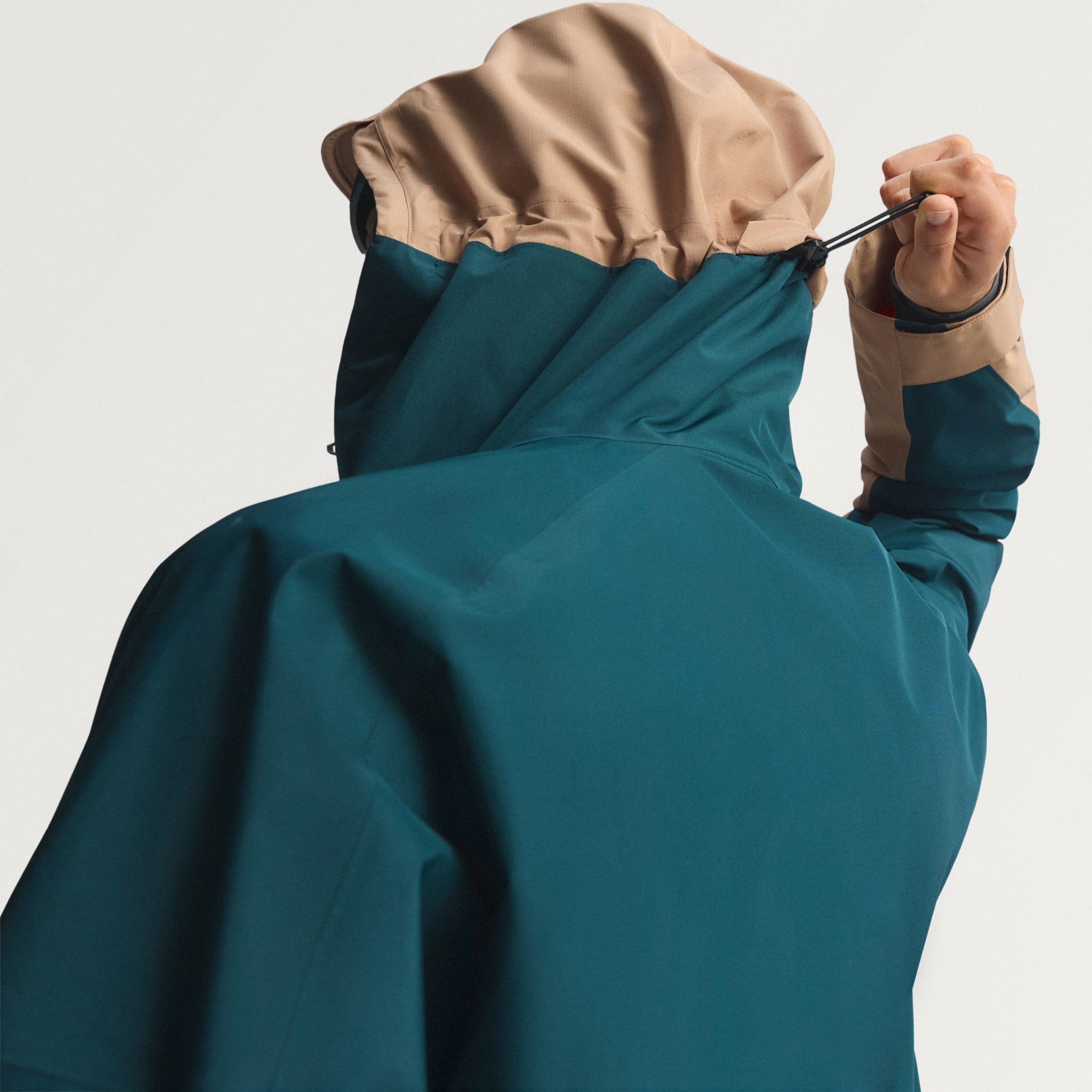 Jachetă anorak Terrex Xploric cu două straturi CLIMAPROOF