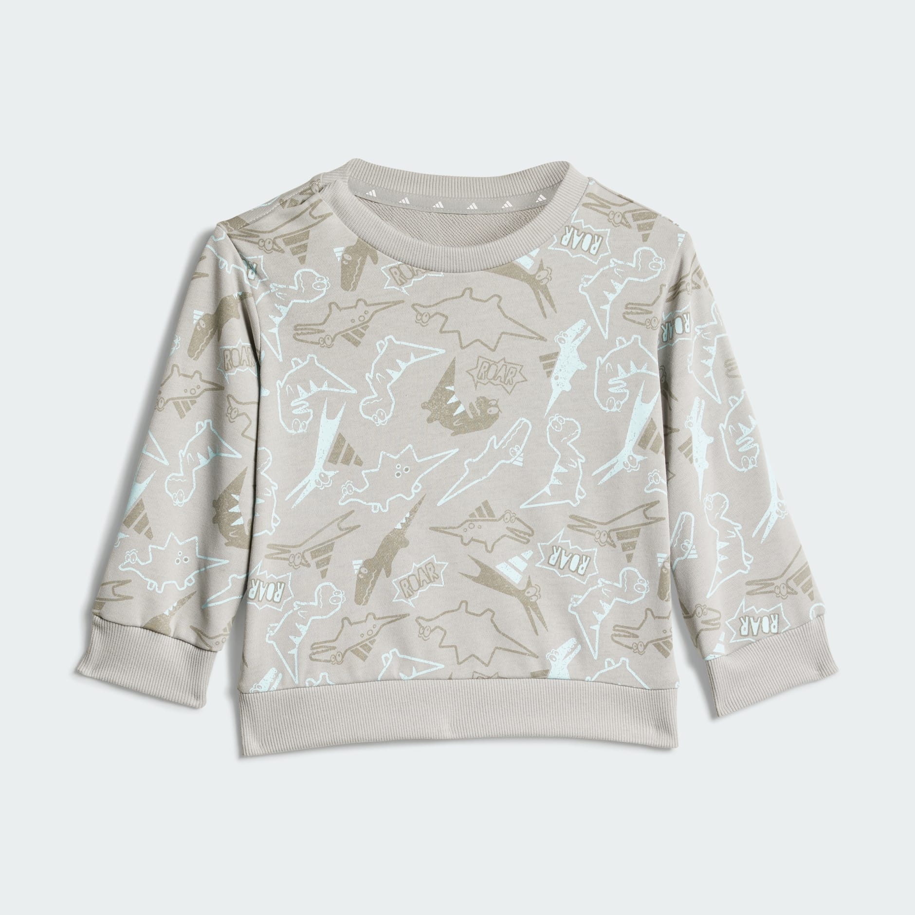 أساسيات الموسم Adiraptor French Terry طقم بنطال للأطفال.