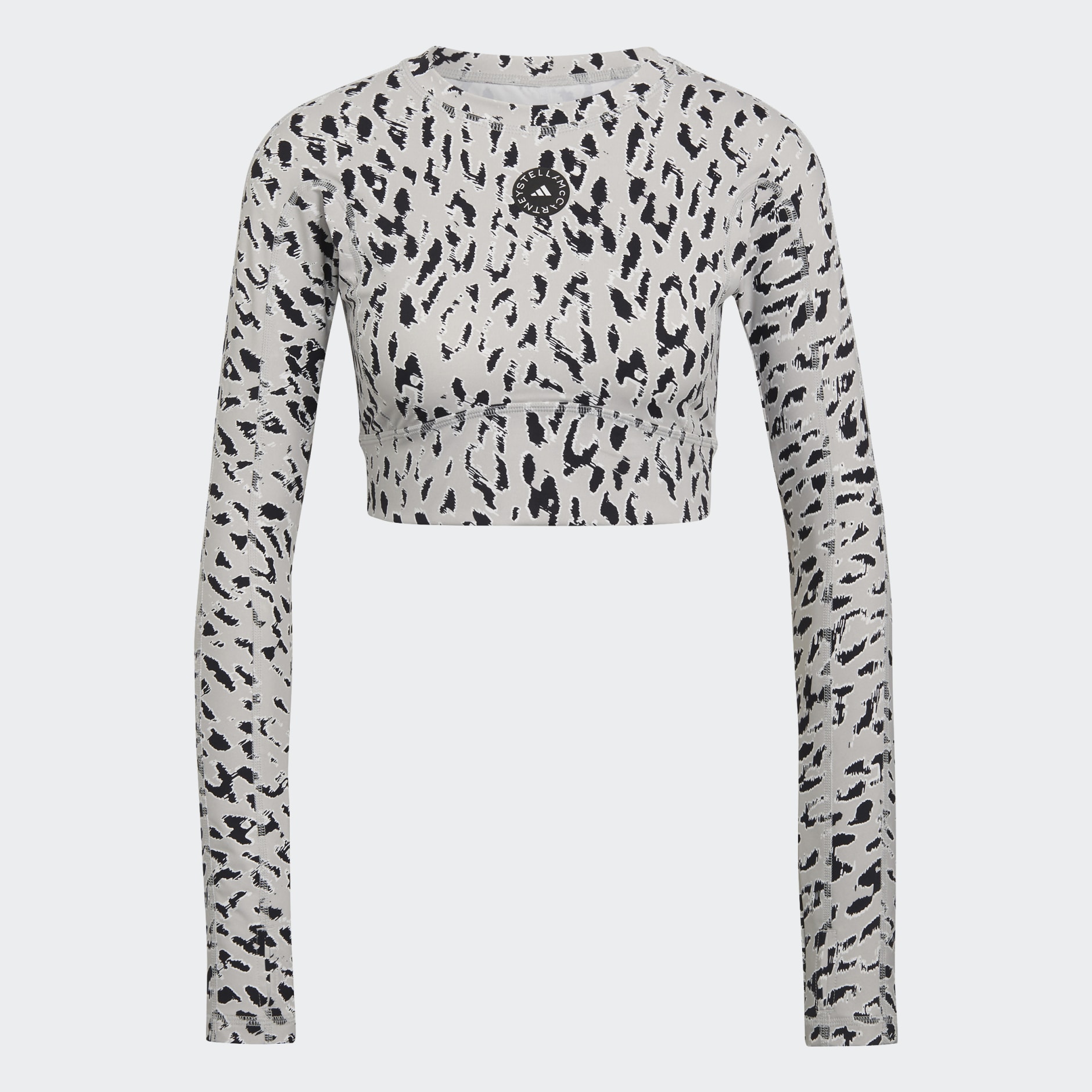 ADIDAS BY STELLA MCCARTNEY TRUESTRENGTH LONG SLEEVE CROPPED TOP