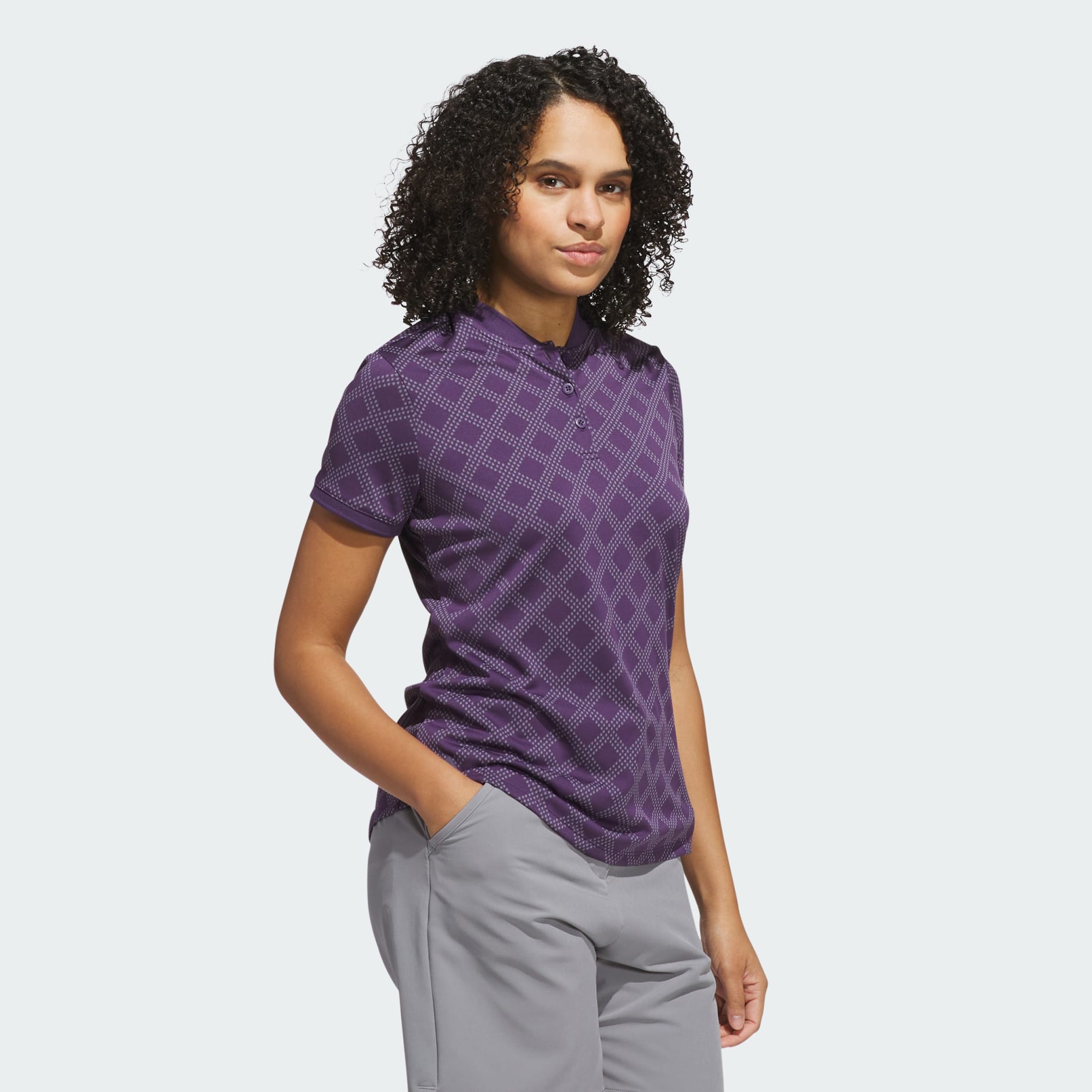 Ultimate365 Jacquard Short Sleeve Polo Shirt