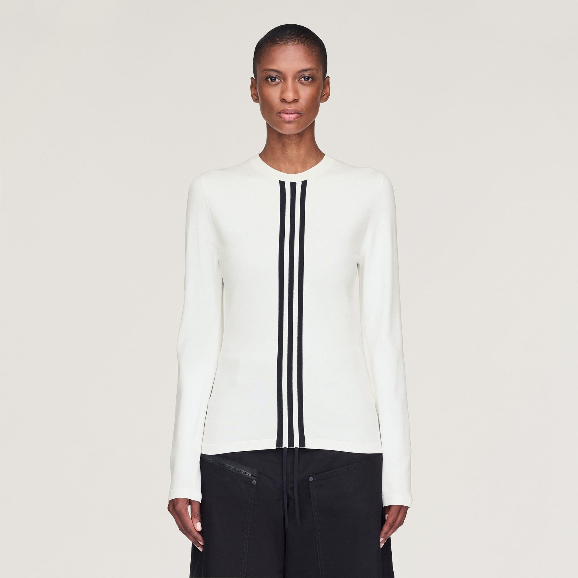 Y-3 三間長袖 T 恤