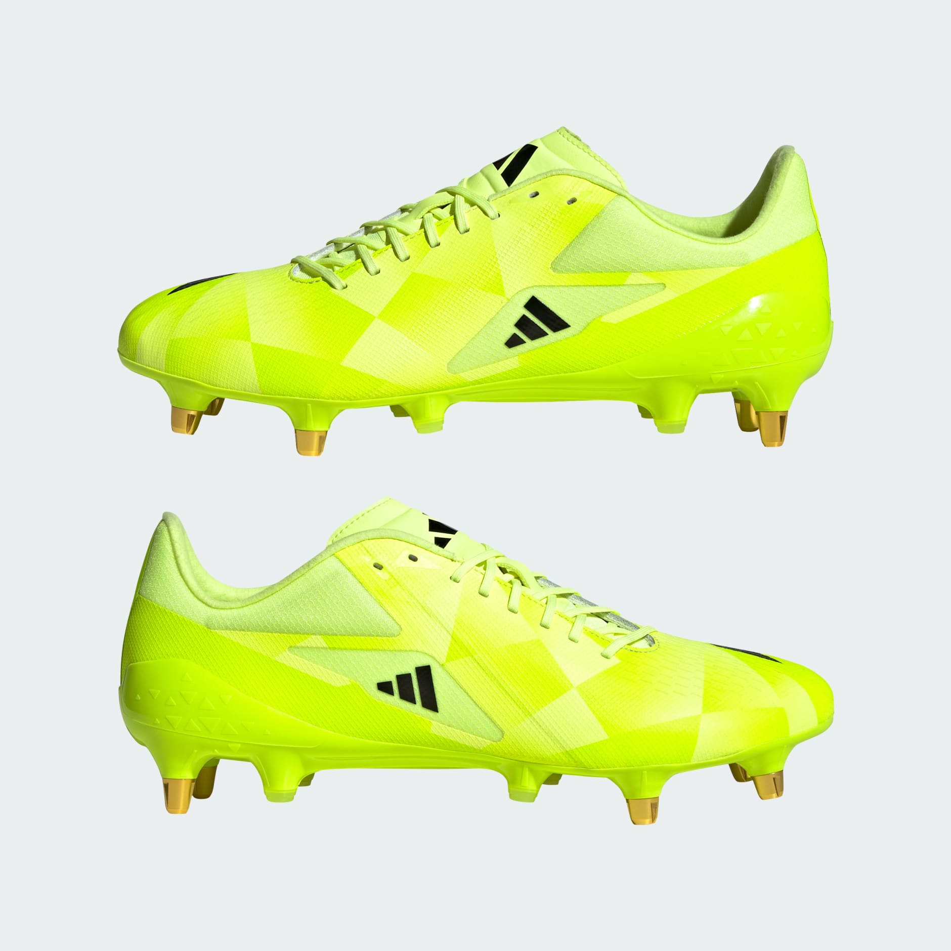 Shoes - Adizero RS15 Pro Soft Ground Rugby Boots - Yellow | adidas