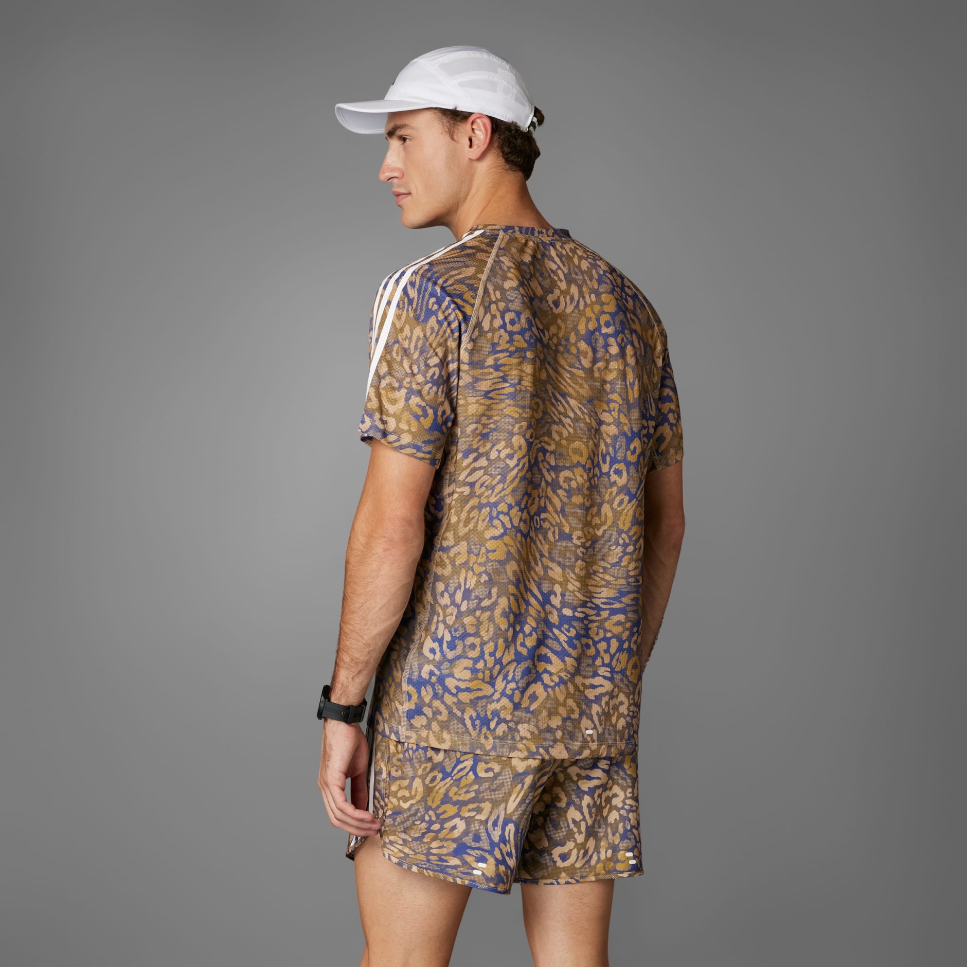 Own The Run CLIMACOOL 3-Stripes Tee