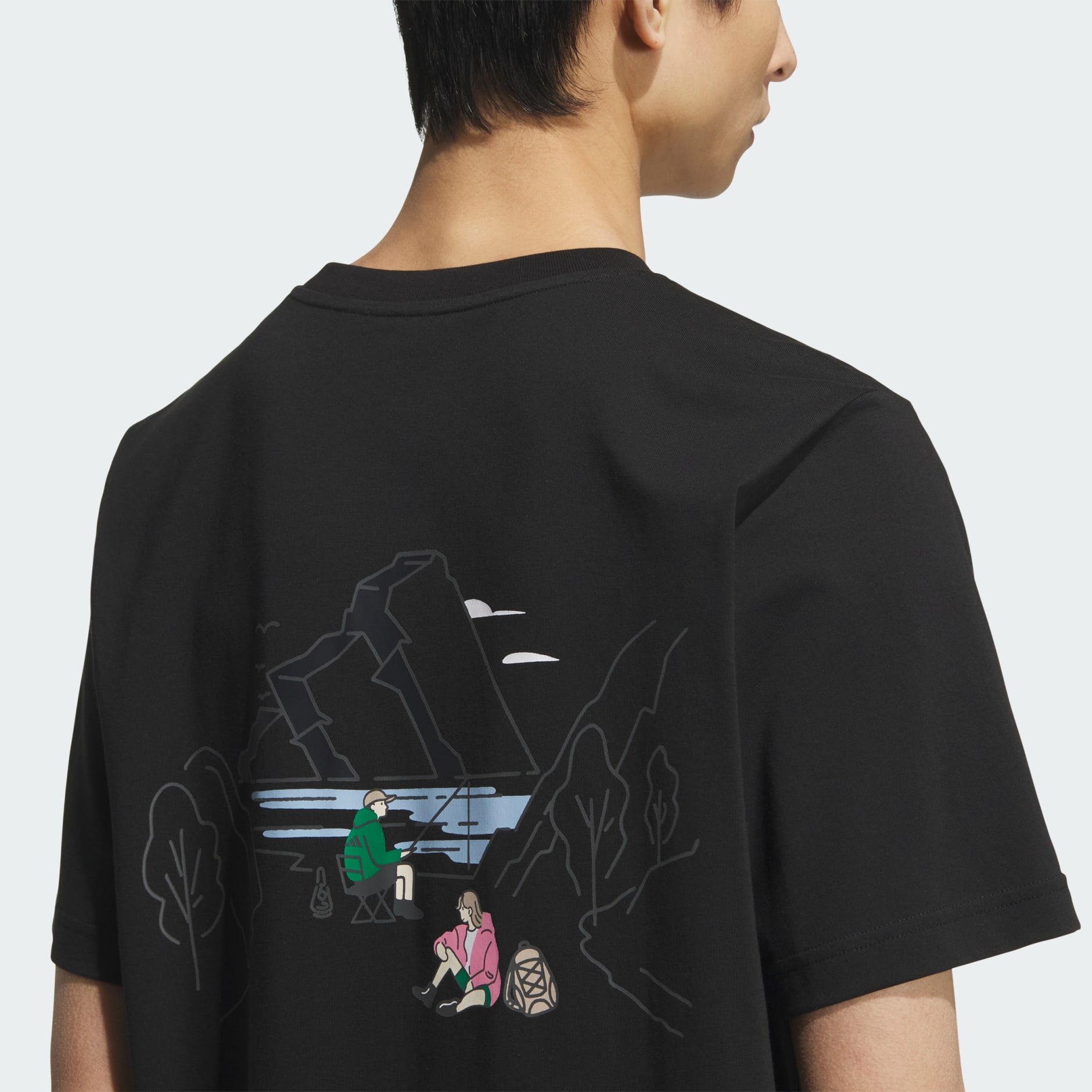 Value Range 圖案短袖 T 裇（中性）