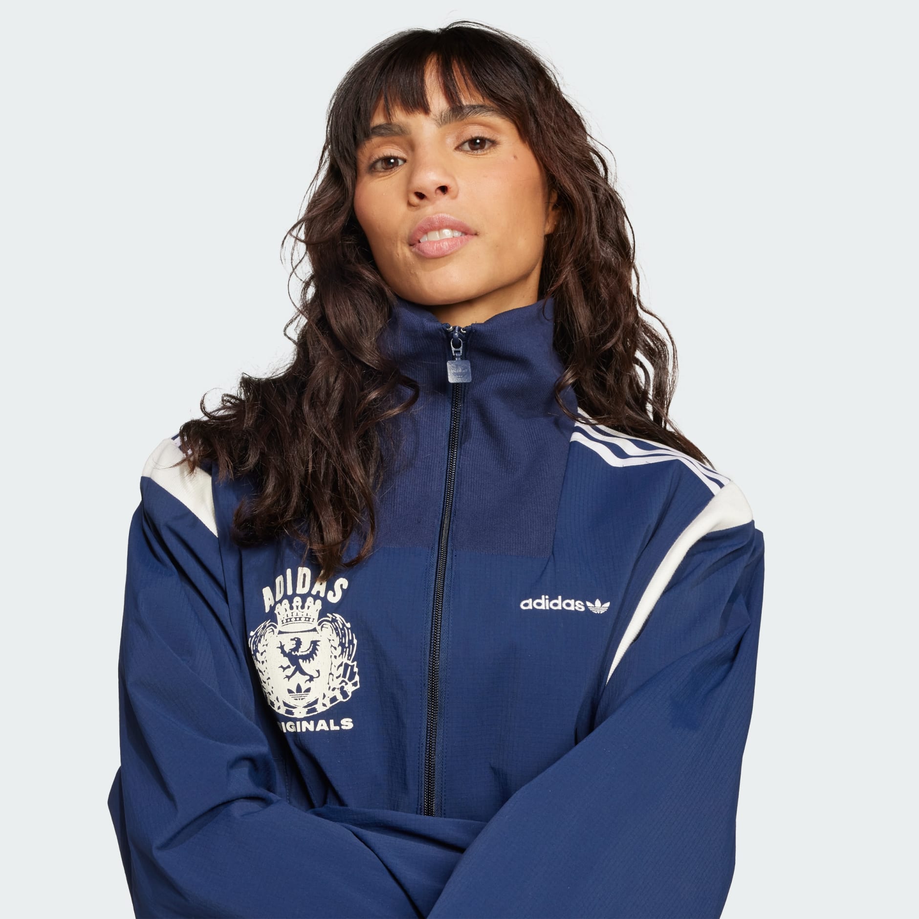 ジャケット ADIDAS Mascot Woven Tracksuit Jacket 5FT2093 adidas Mascotte Woven Tracksuit Jacket - Blue | adidas UAE