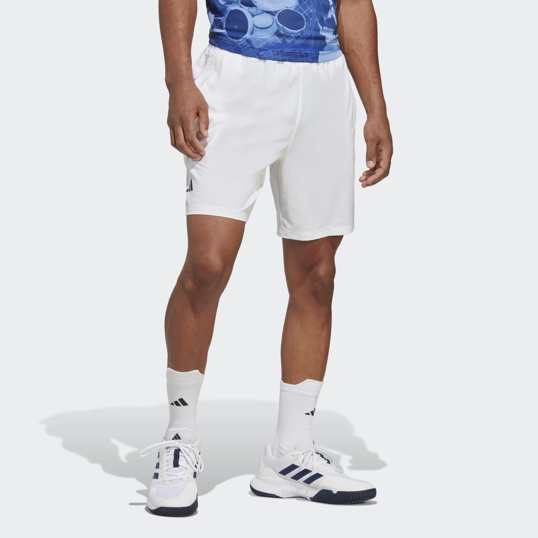 ongezond verslag doen van Op de kop van Men's Clothing - Club Tennis Stretch Woven Shorts - White | adidas Oman