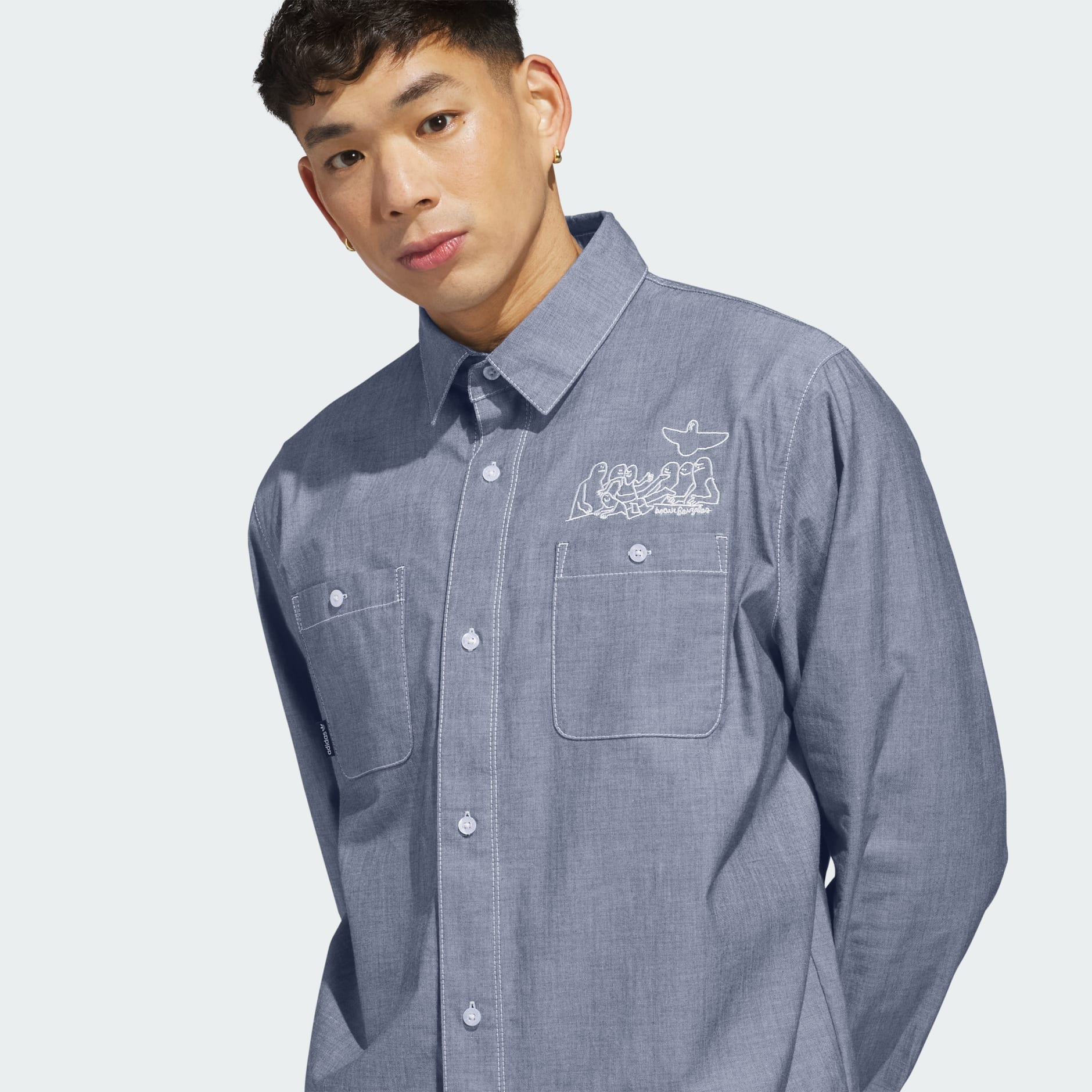 KO&Scaron;ULJA DUGIH RUKAVA S GUMBIMA SKATEBOARDING x MARK GONZALES