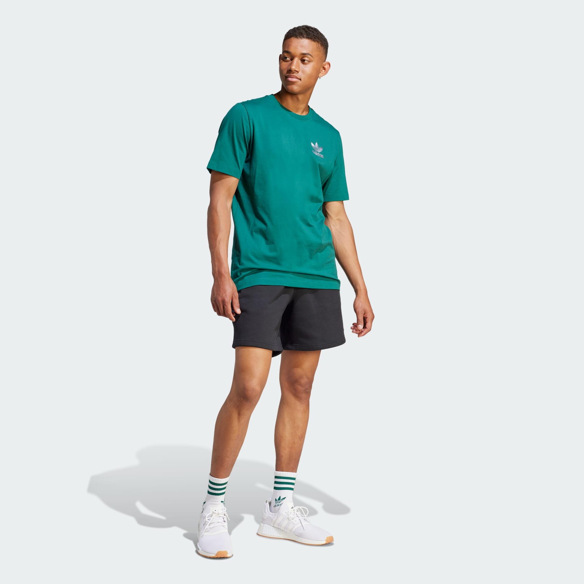 Graphic Blur Trefoil Tee