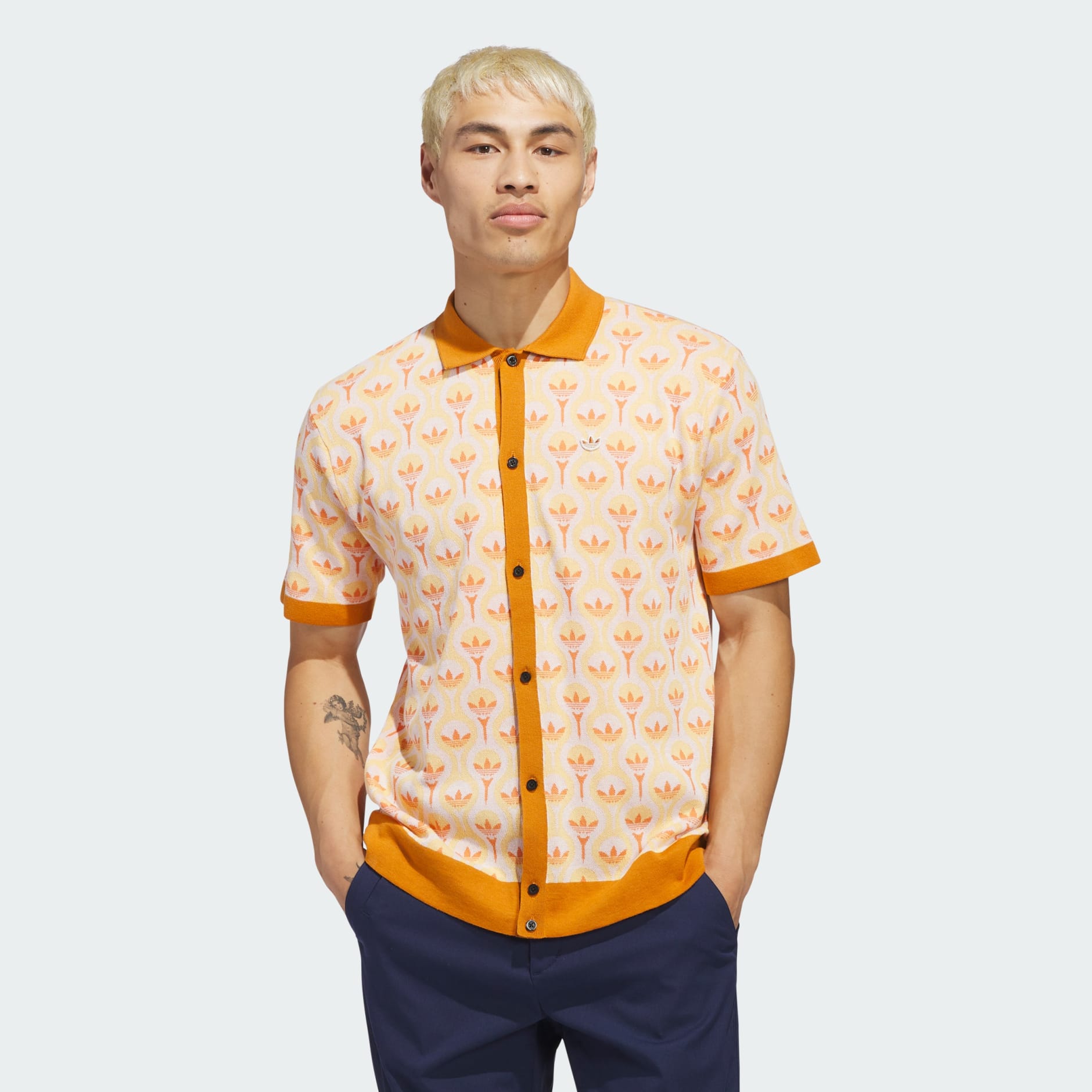 Tricou polo tricotat Originals