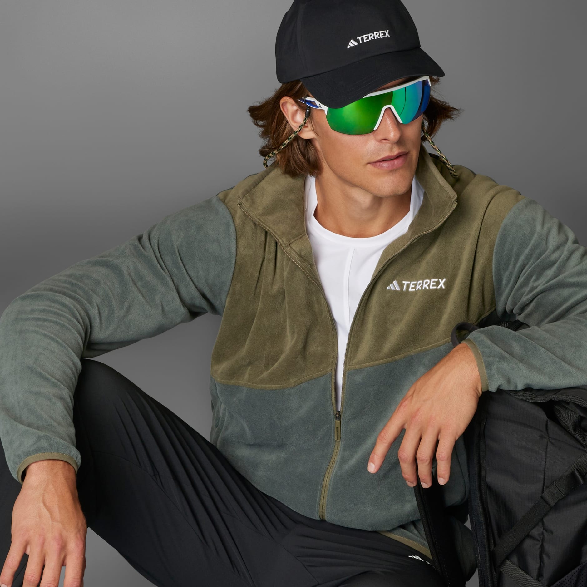 Chaqueta Terrex Multi Cierre Frontal Felpa