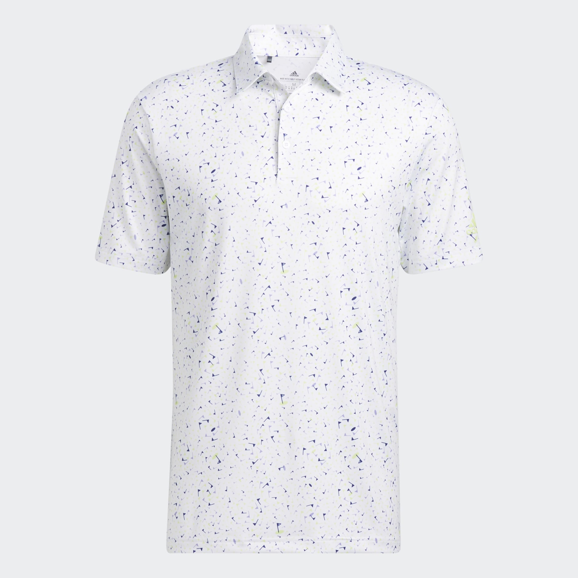 Flag-Print Polo Shirt