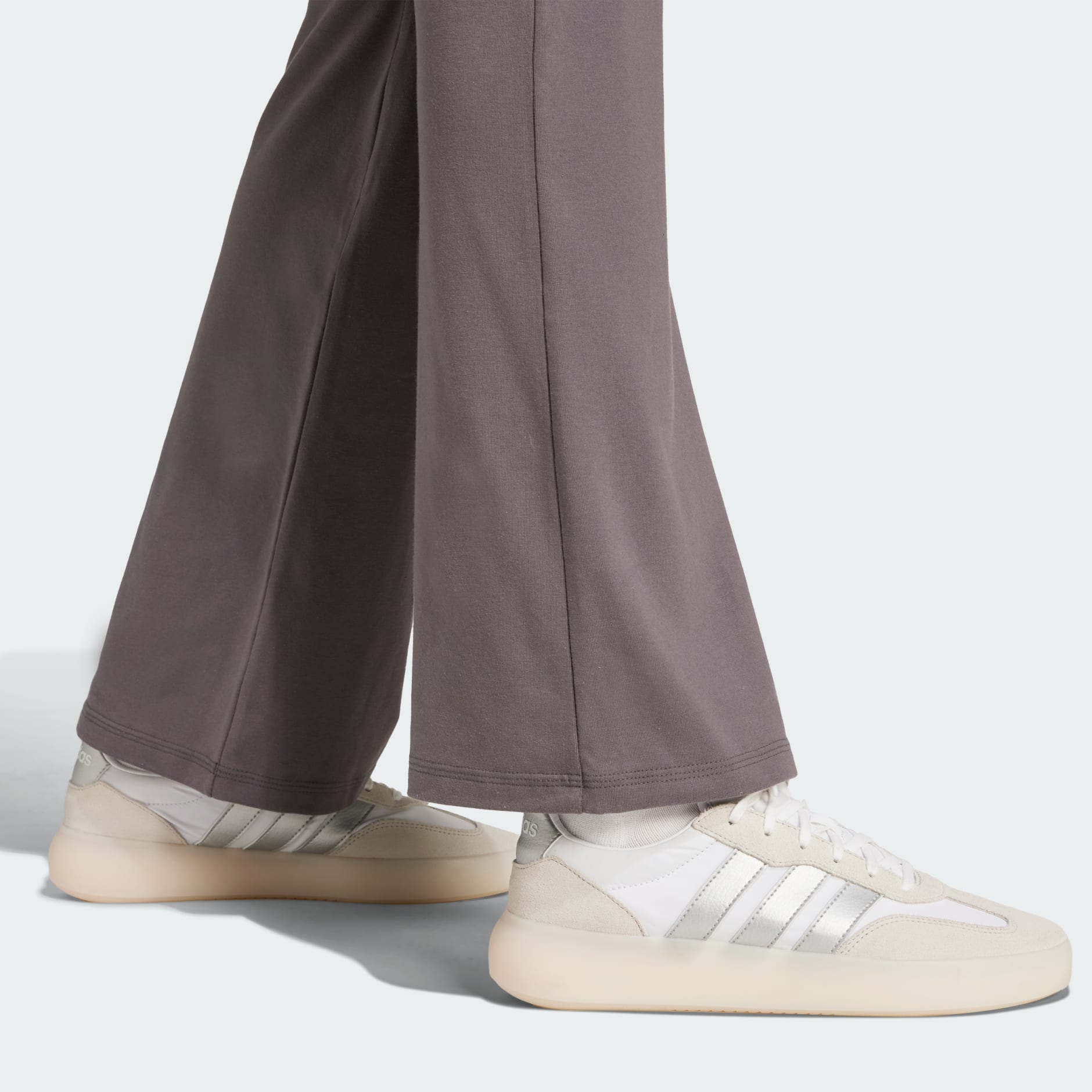 Essentials Small Logo Flared Leggings