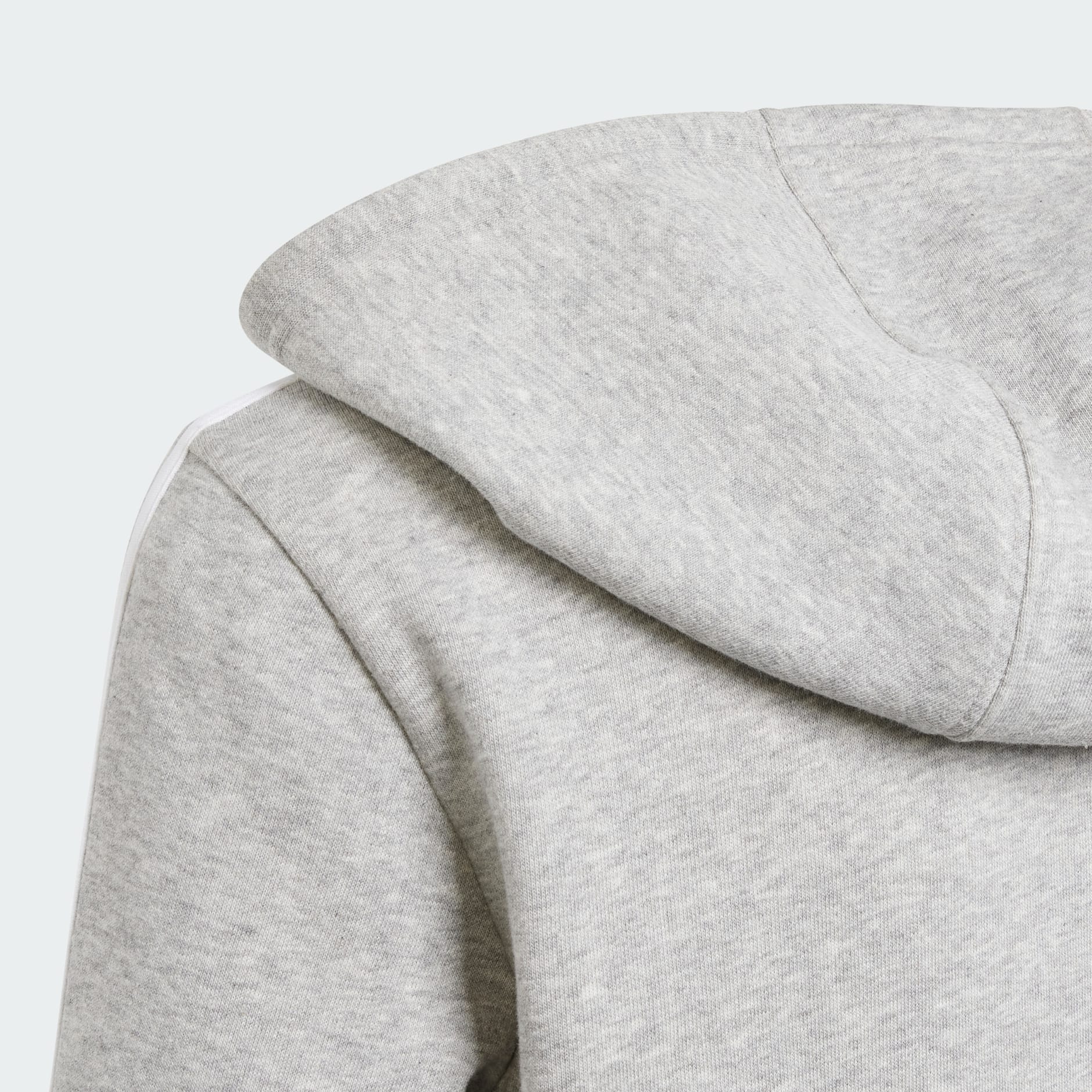 سُترة Essentials 3-Stripes Fleece Full-Zip