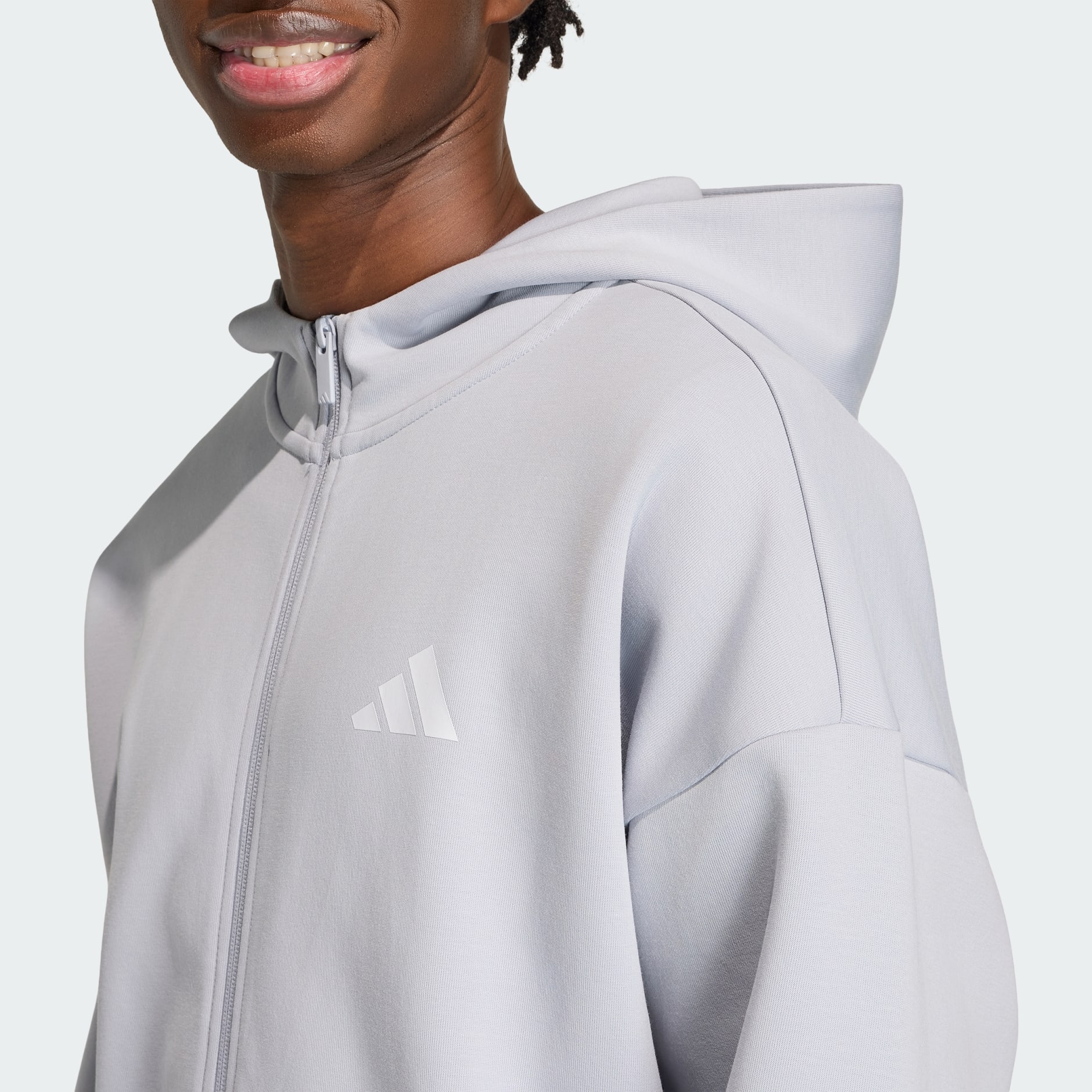 Future Icons Small Logo Full-Zip Hoodie