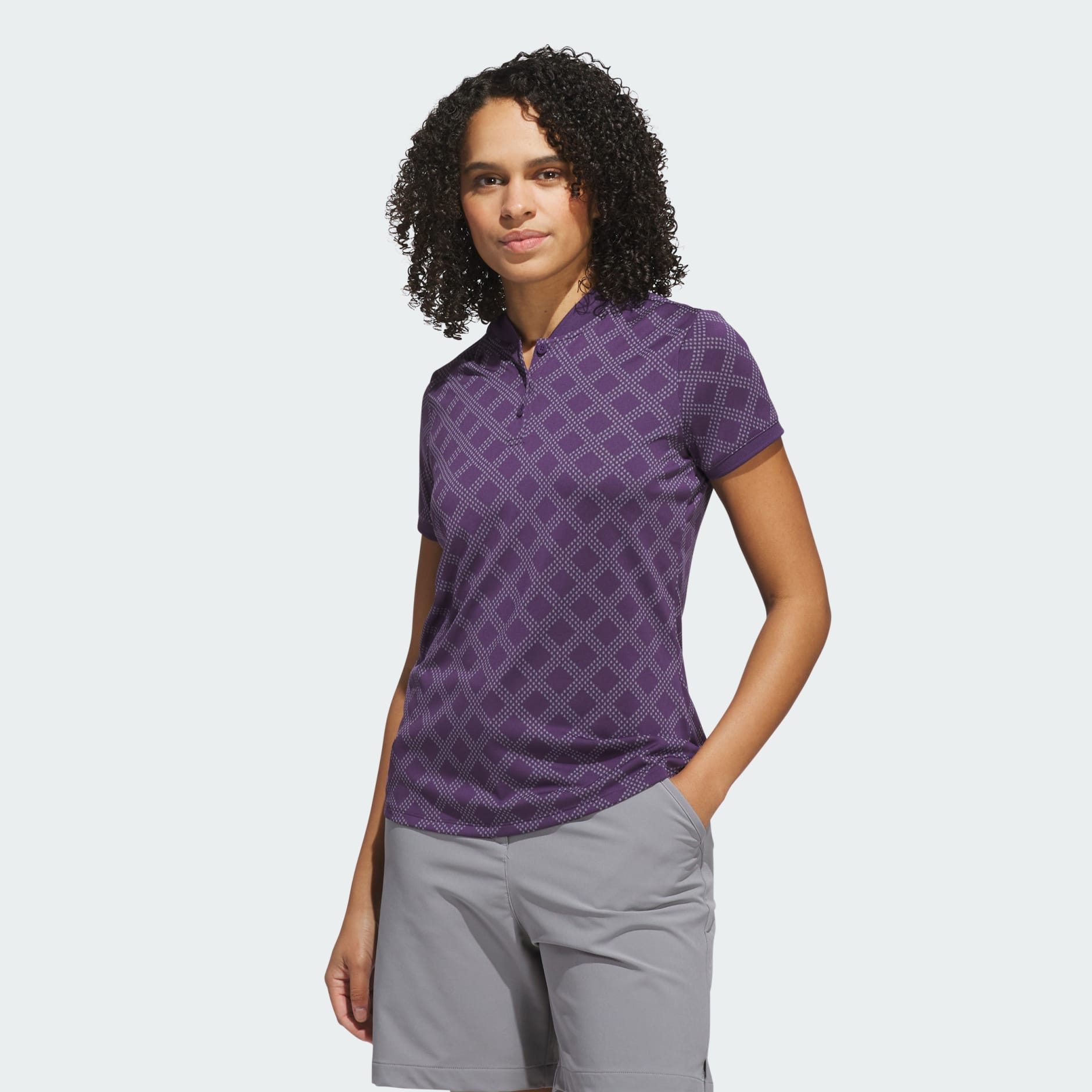 Ultimate365 Jacquard Short Sleeve Polo Shirt