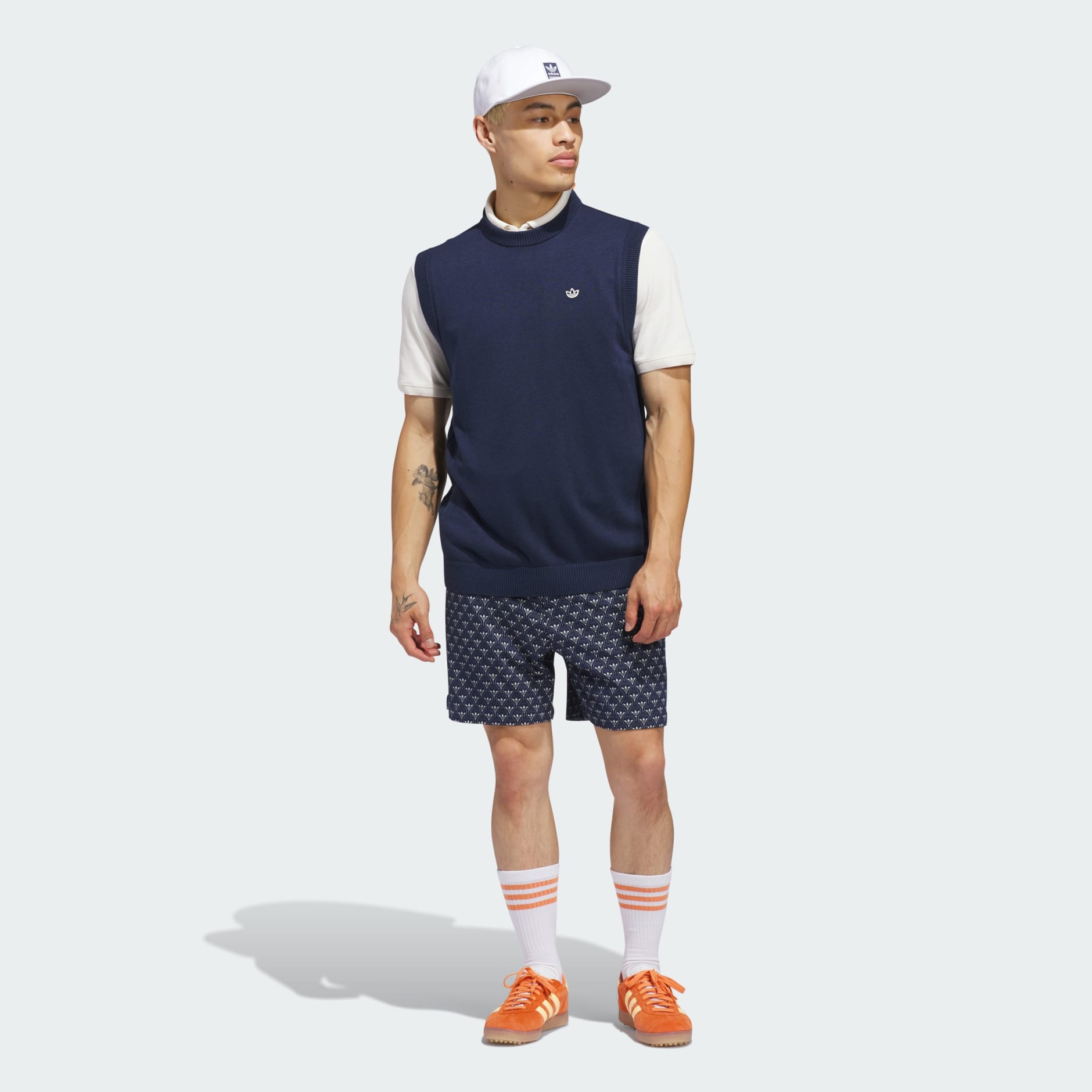 Tricou polo Originals Twistknit Trefoil