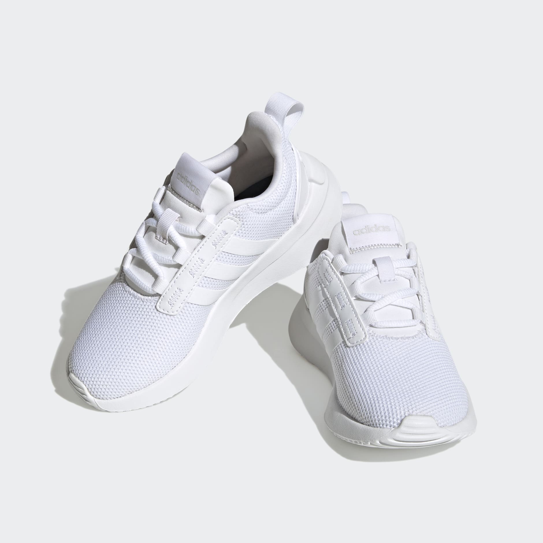 Adidas xplorer all white shoes womens hotsell