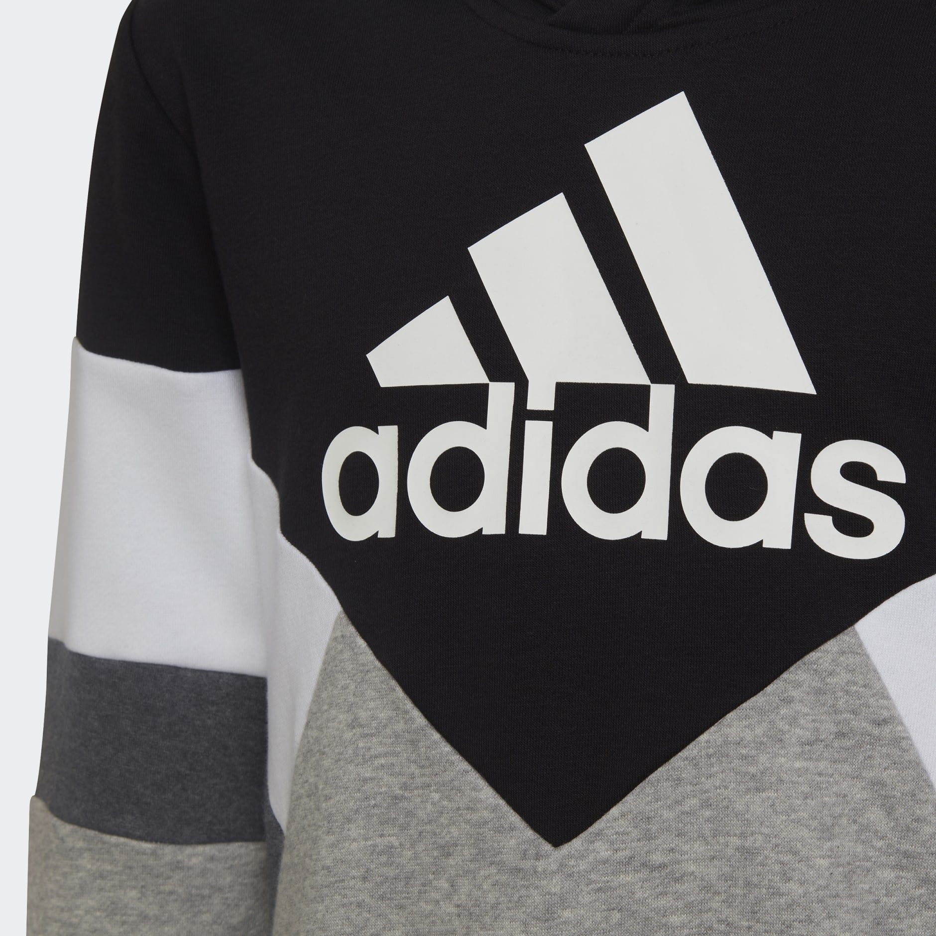 Colorblock Fleece Hoodie