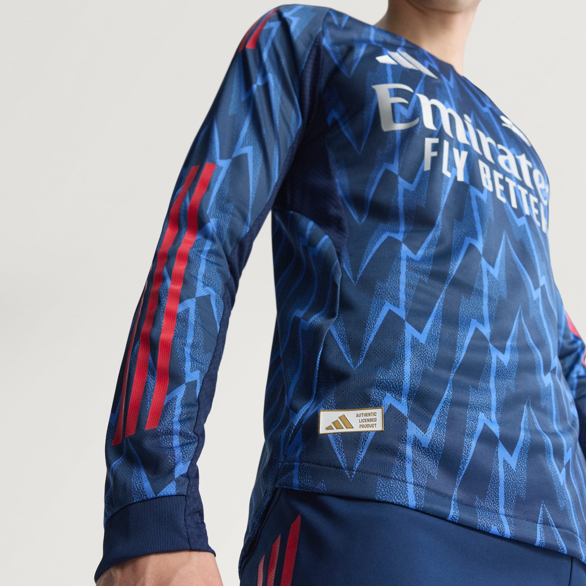 Tricou Arsenal 25/26 Long Sleeve Away Authentic