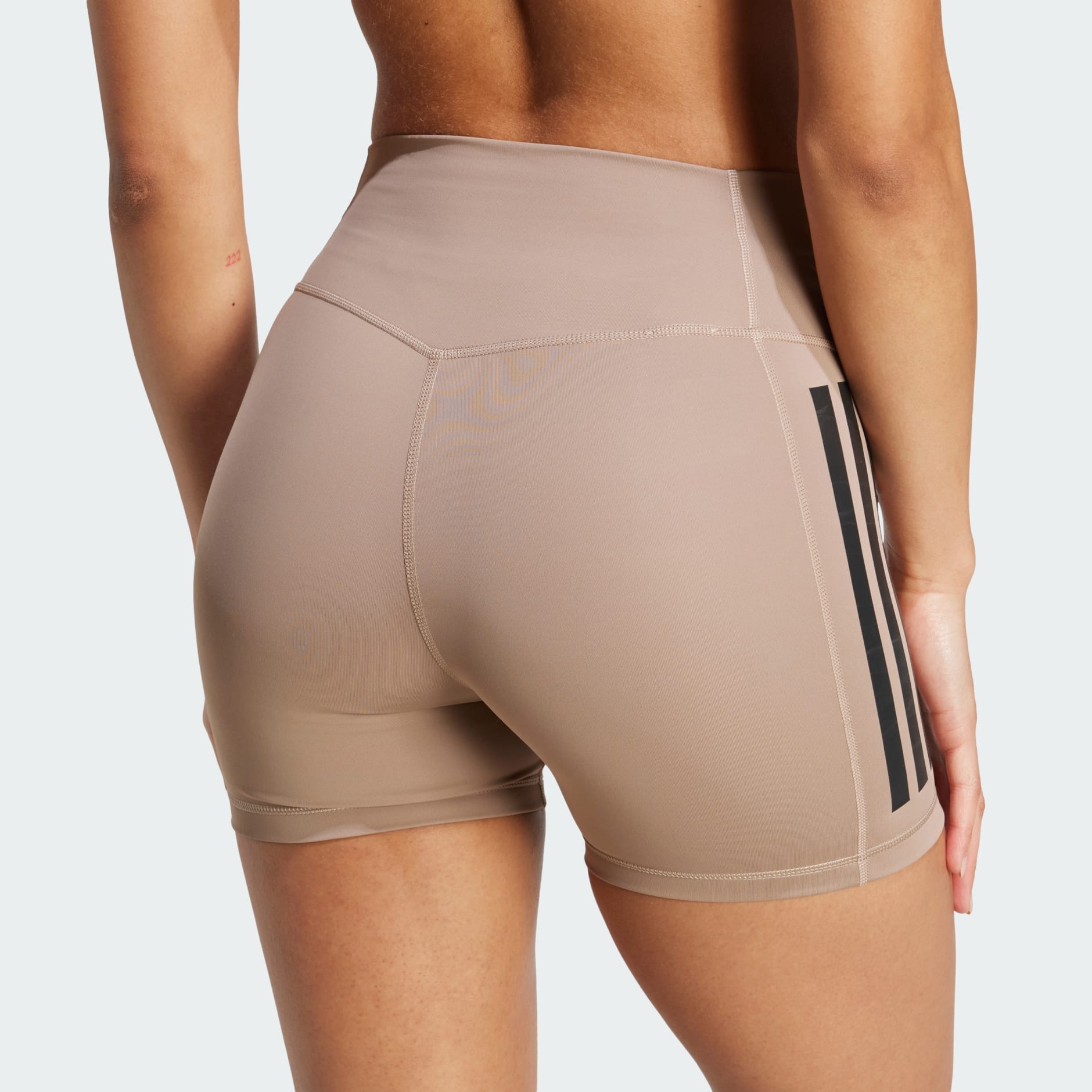 Colanți scurți 1/4 Optime cu 3 dungi