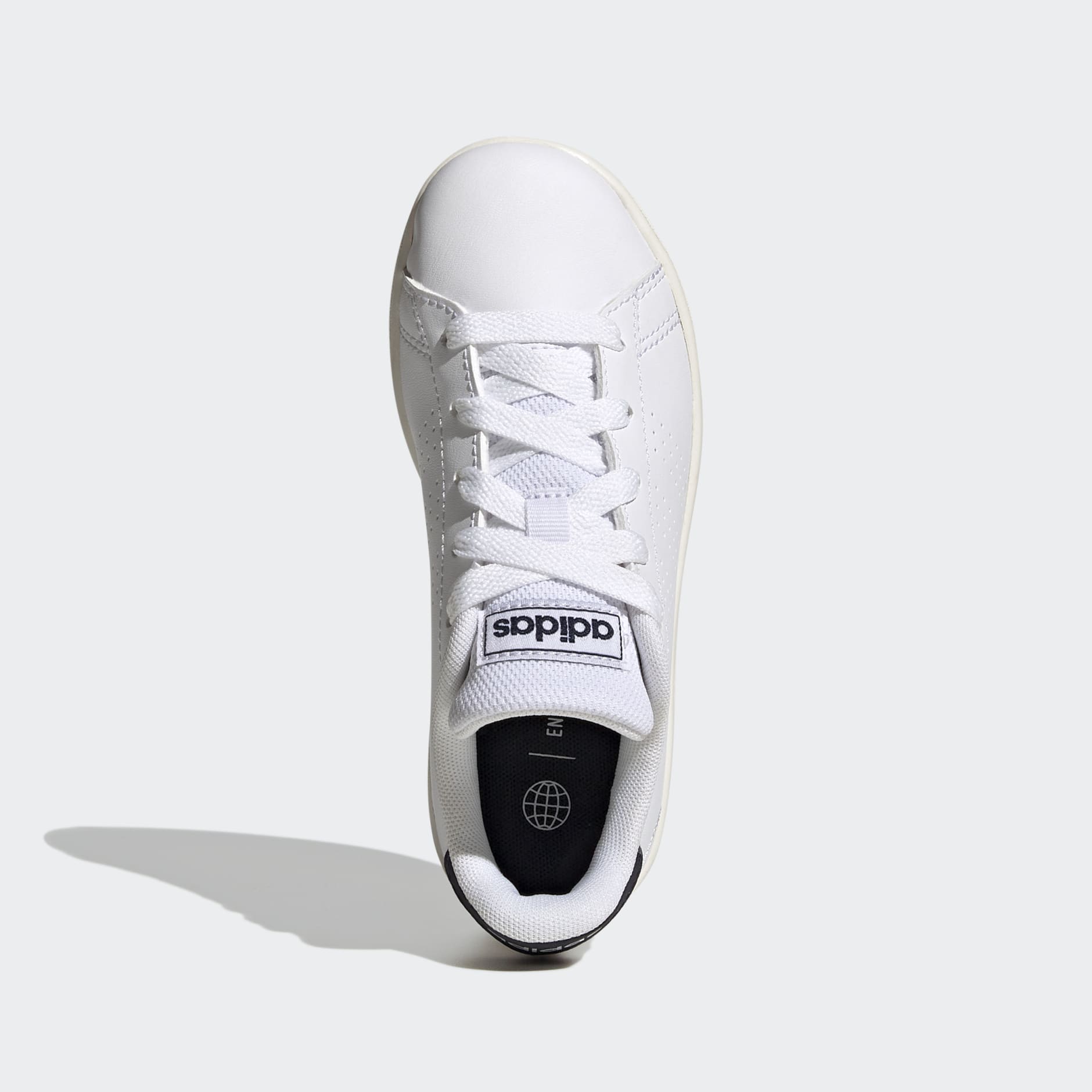 adidas Advantage Lifestyle Court Lace Shoes - White | adidas UAE