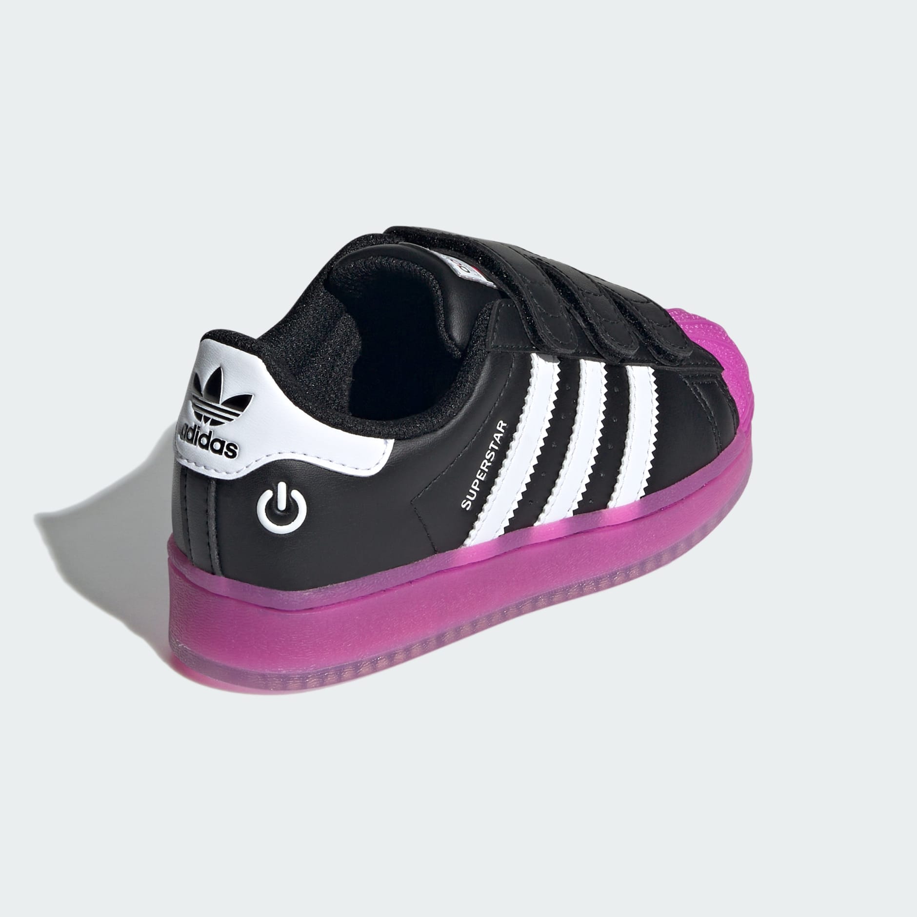 adidas Superstar LED Lights Comfort Closure Shoes Kids Black adidas TZ