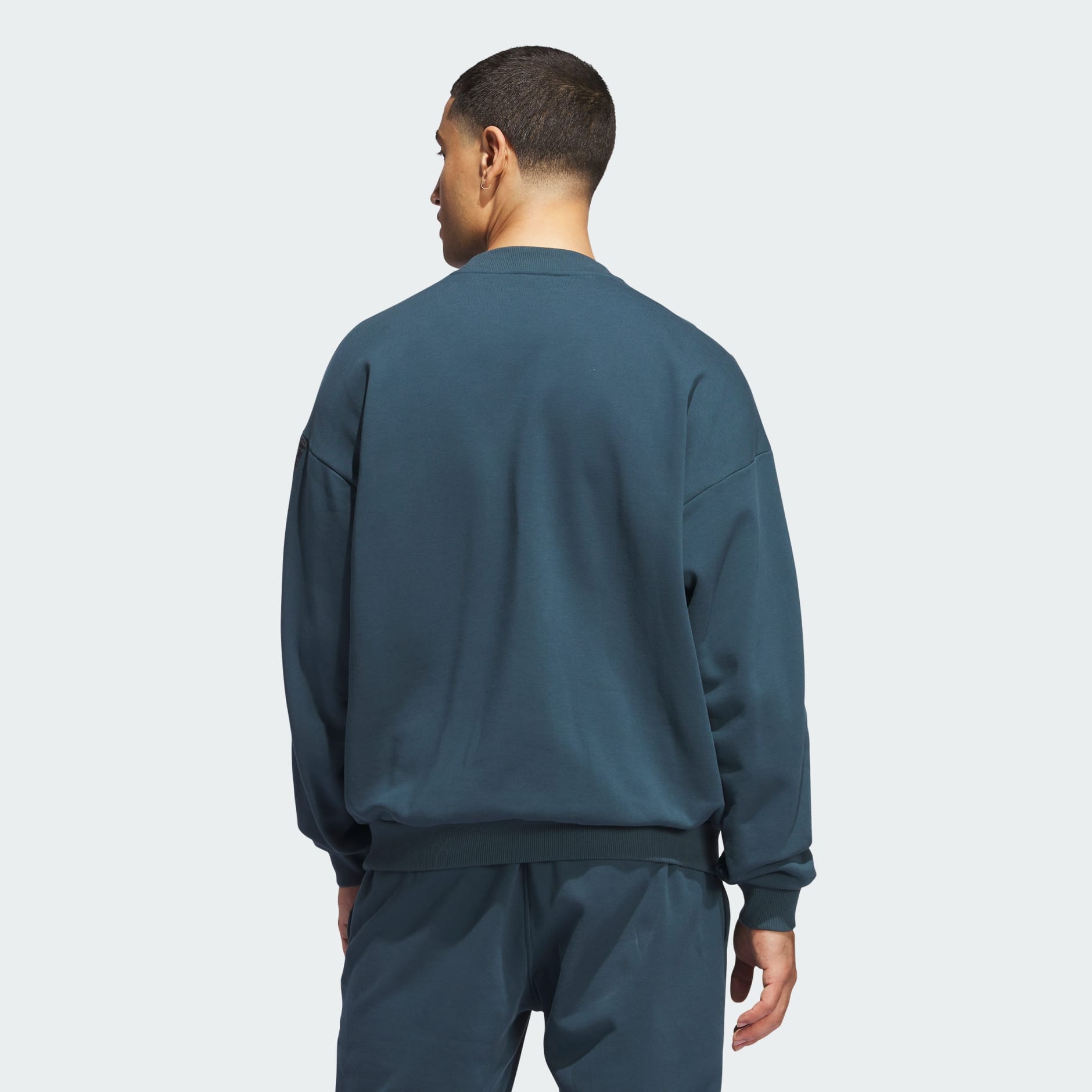 adidas AE Foundation Crew Sweatshirt Turquoise adidas TZ