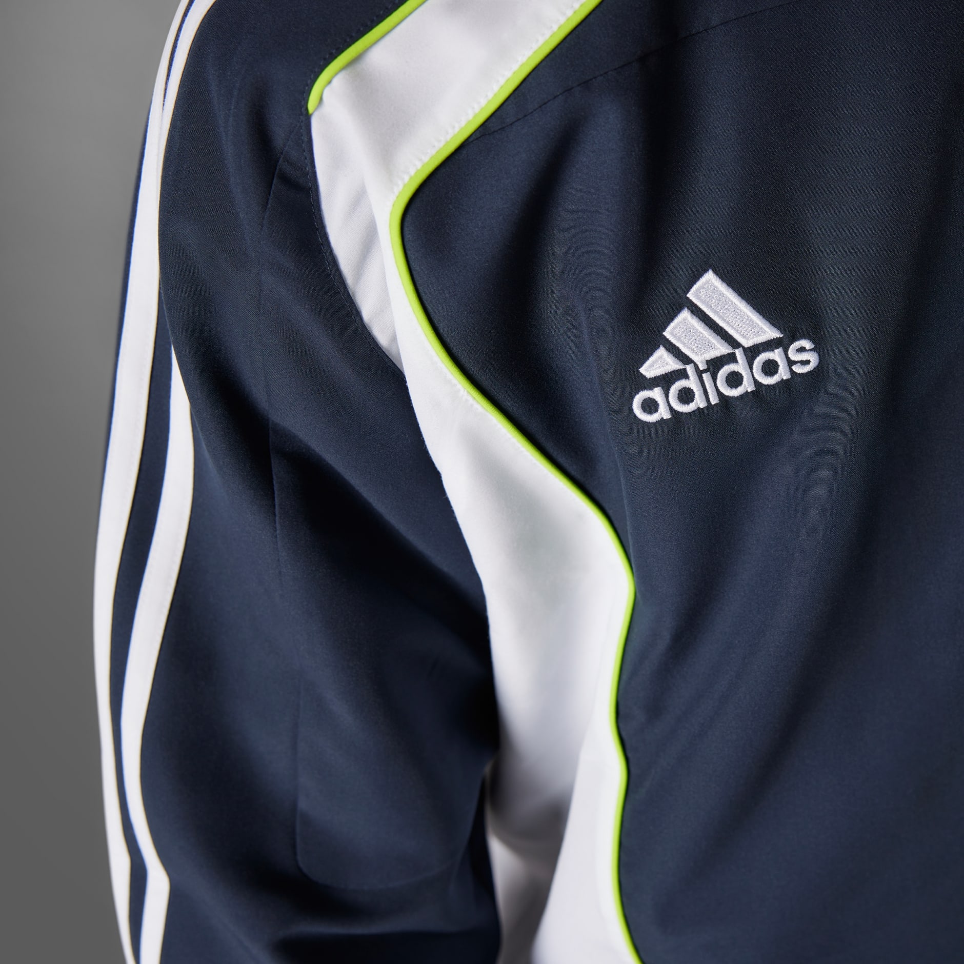 Clothing - Real Madrid UBP Track Top - Blue | adidas Oman
