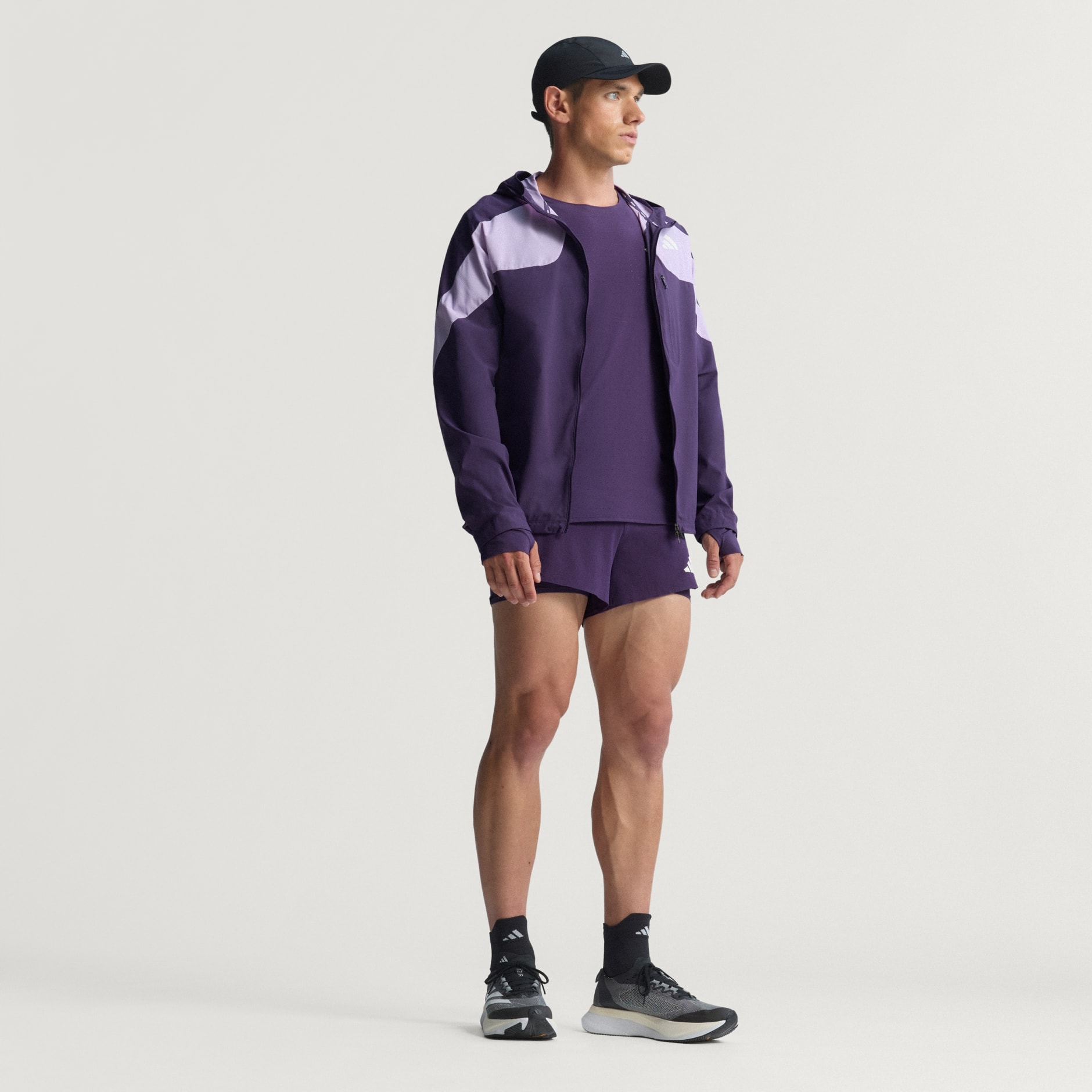 adidas Adizero Running Jacket - Purple | adidas UAE