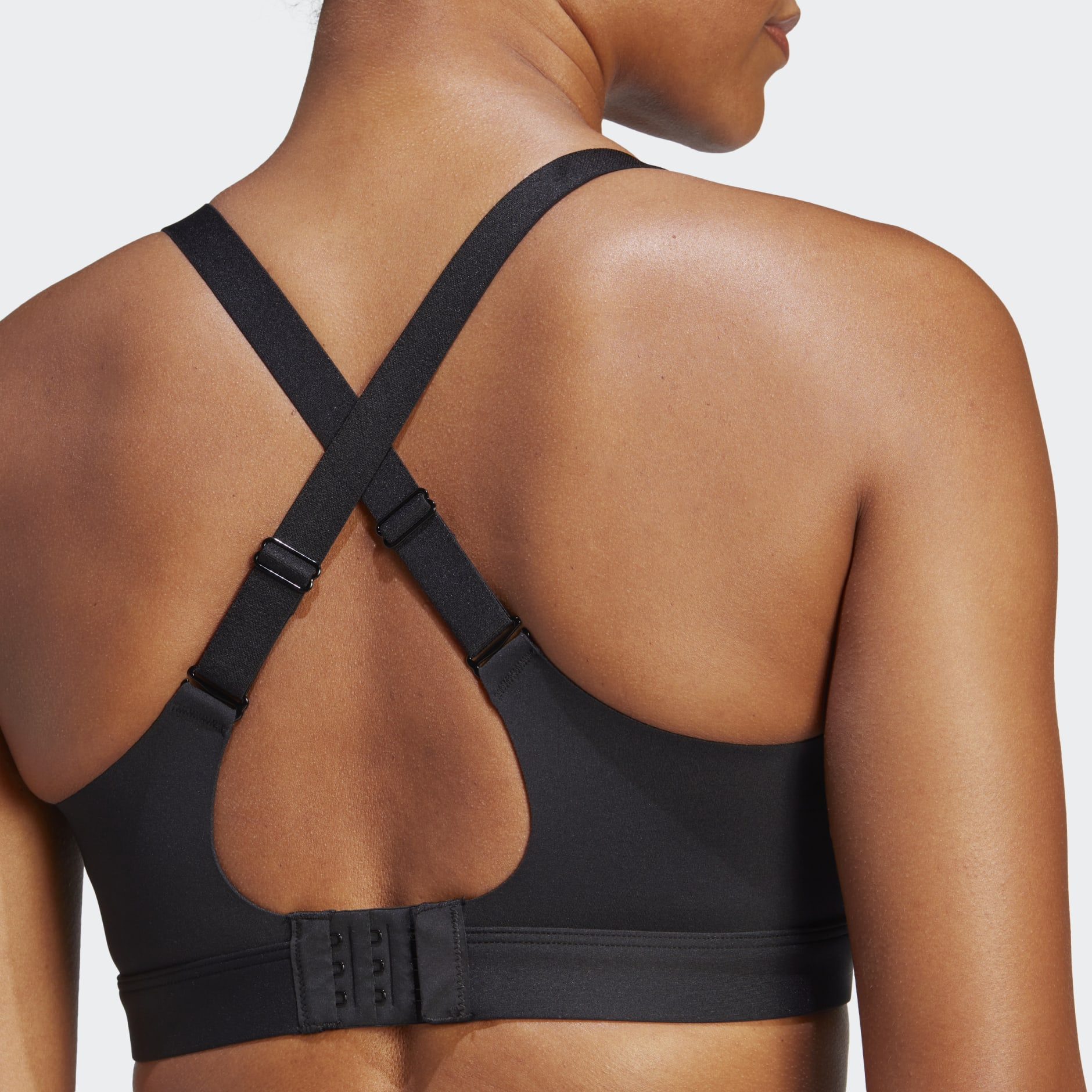 adidas Tailored Impact Luxe Training High-Support Bra - Black | adidas India