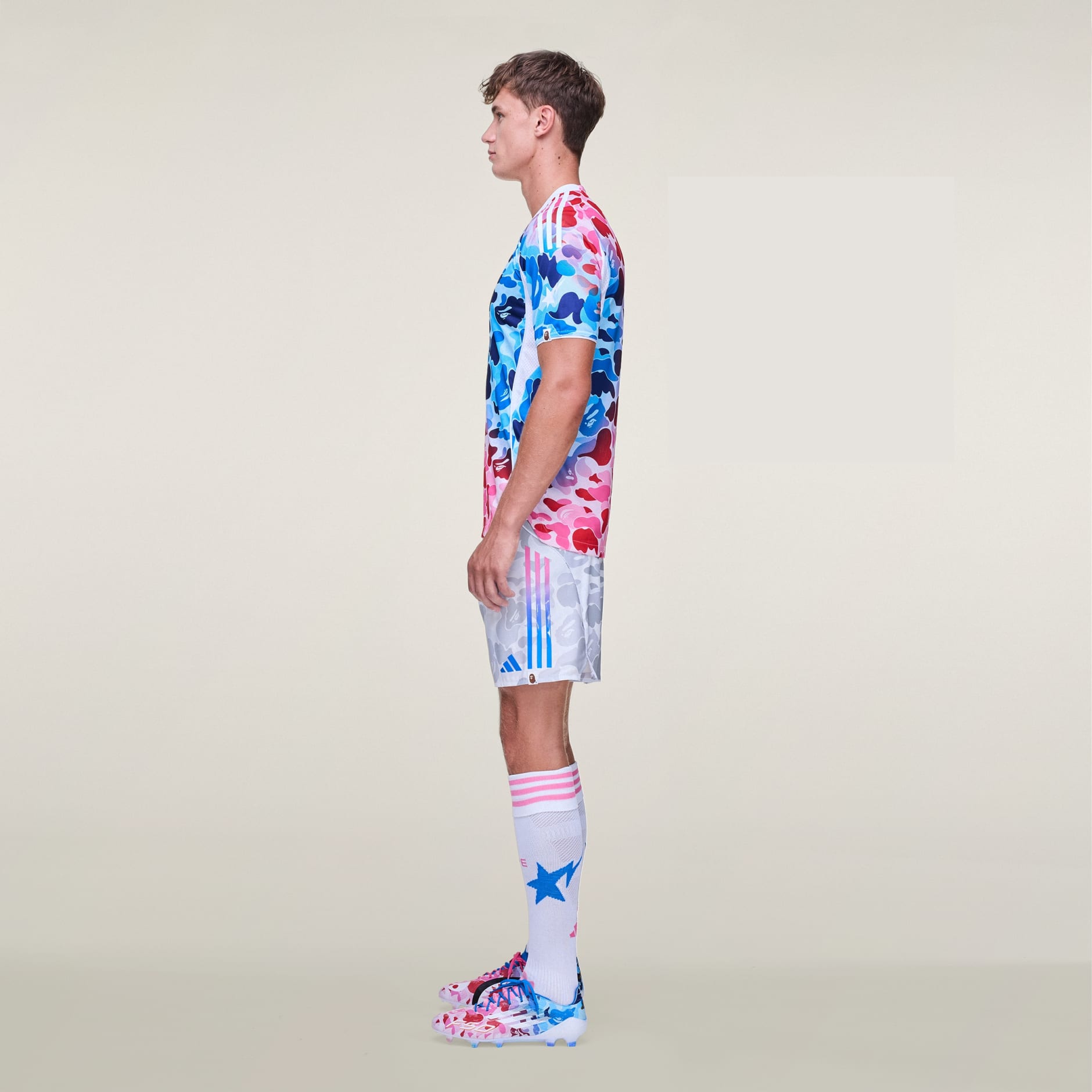 Clothing - BAPE FB JERSEY - Blue | adidas Oman
