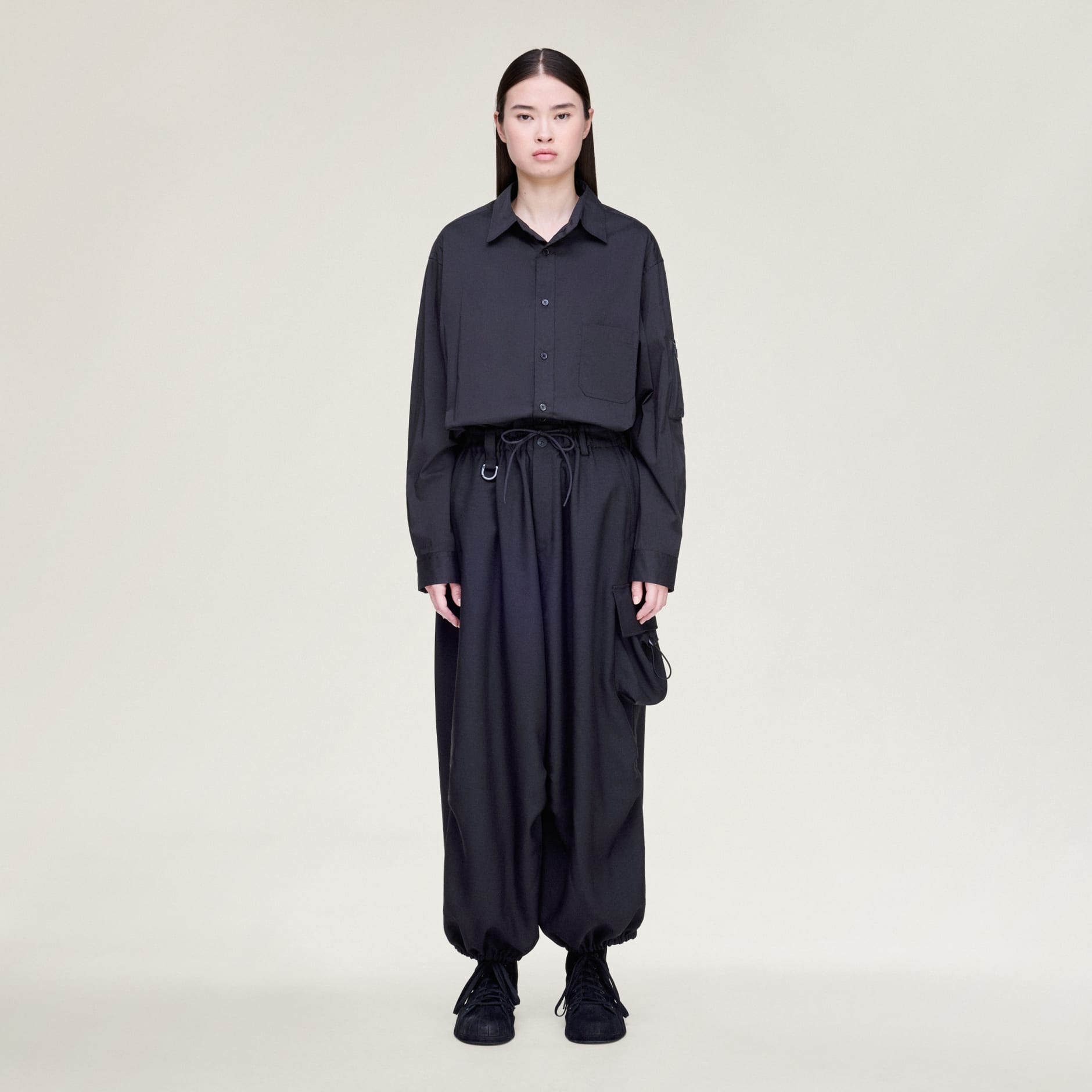 PANTALONI CARGO Y-3 UNIFORM LARGI