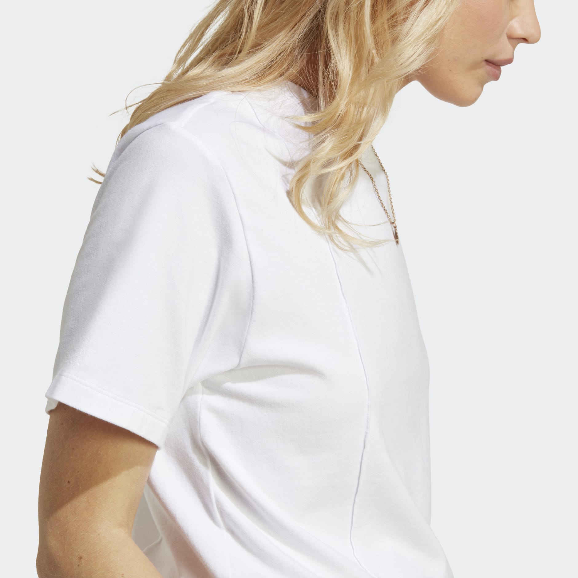 Women's Clothing - Premium Essentials Tee - White | adidas Egypt