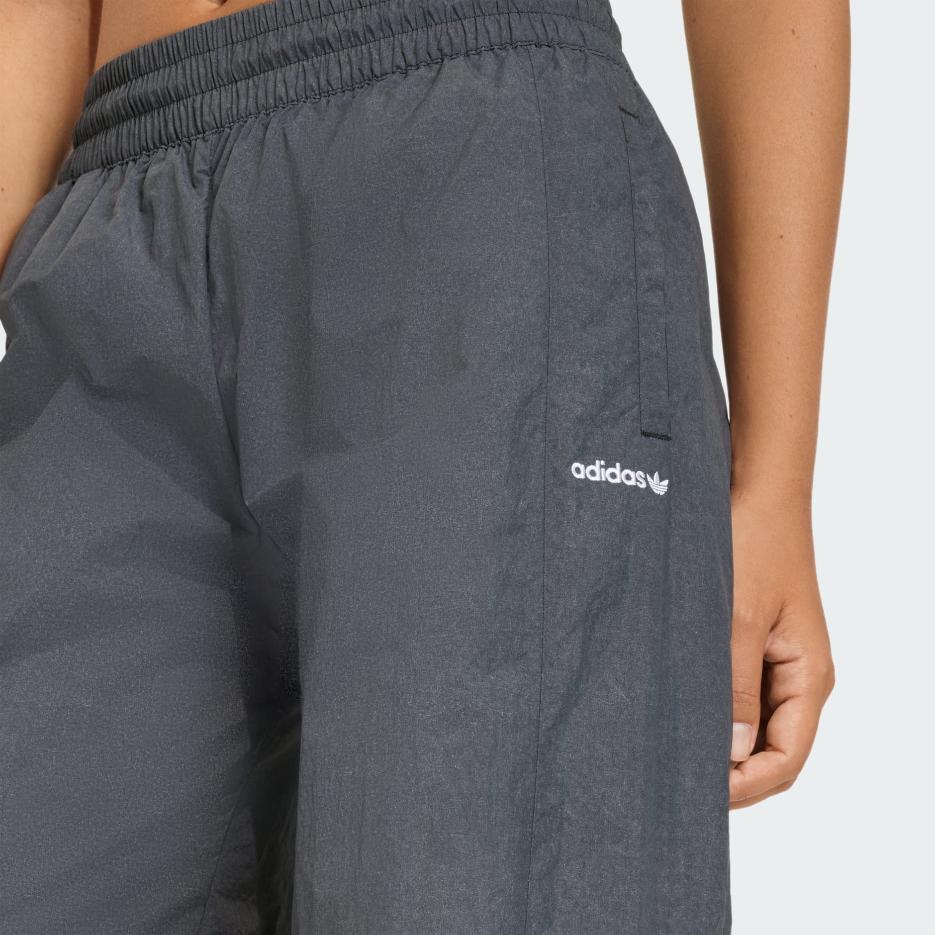 BLOCKED WASHED TRACK PANTS