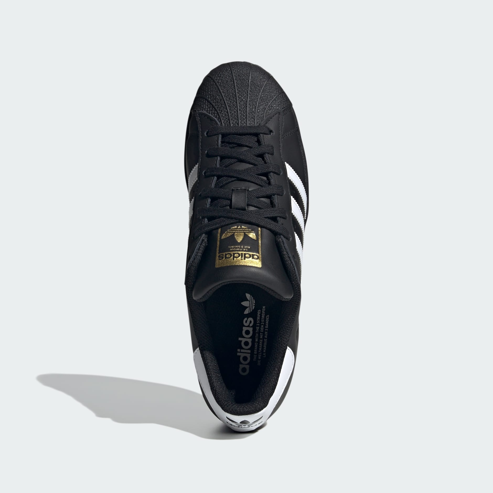 NEW Adidas Superstar Black, Size US 4~6 - EG4959