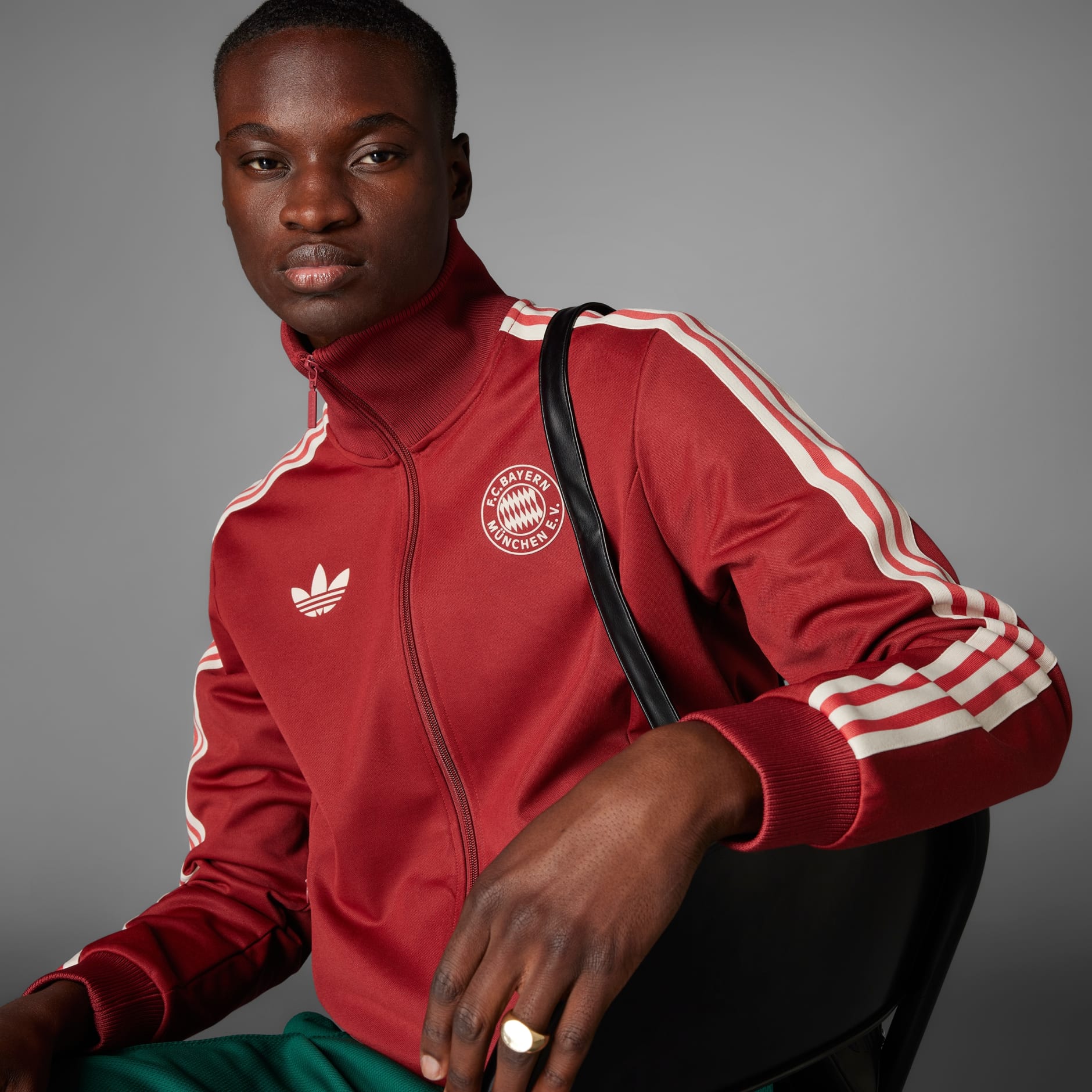 adidas FC Bayern Track Top - Red | adidas UAE