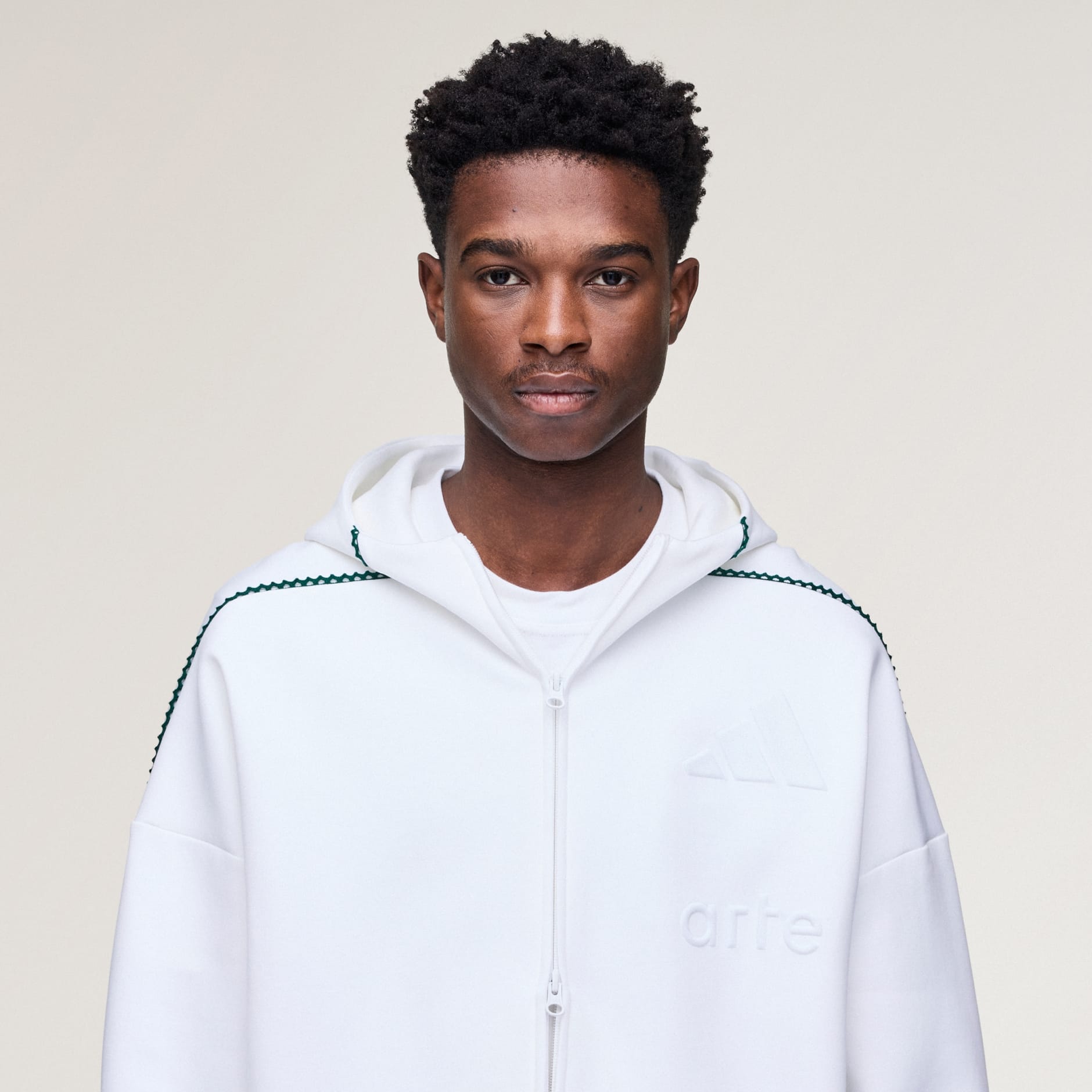 adidas x Arte Antwerp Z.N.E. Full-Zip Track Top - White | adidas