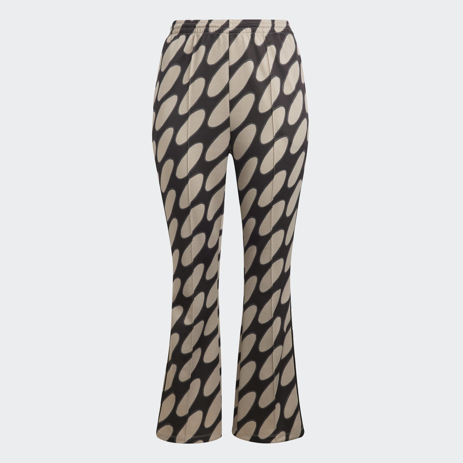 Plus Size Recycled Leopard Print Flare Pants