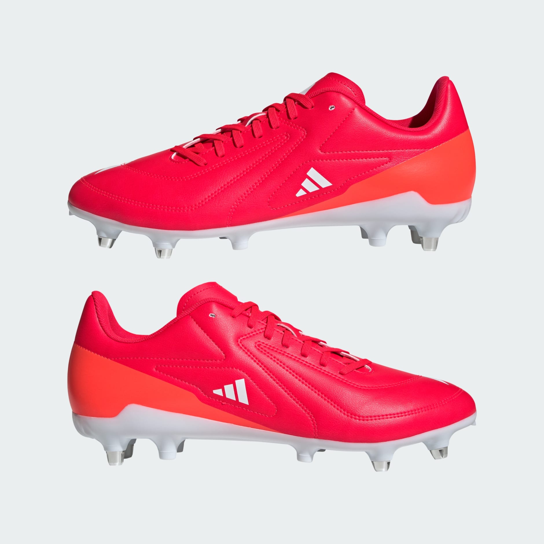 Adidas red rugby boots online