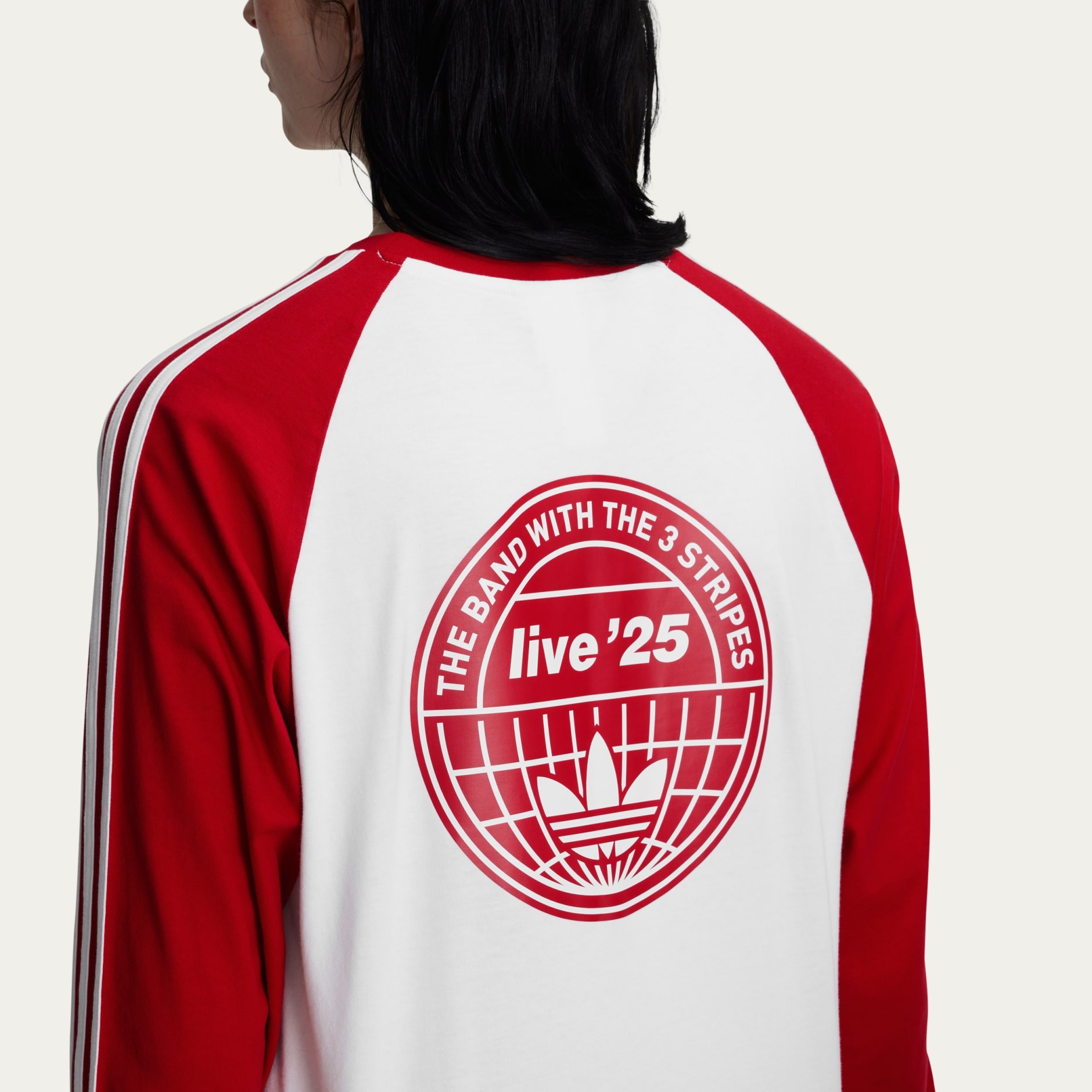 TOUR 3-STRIPES LS T