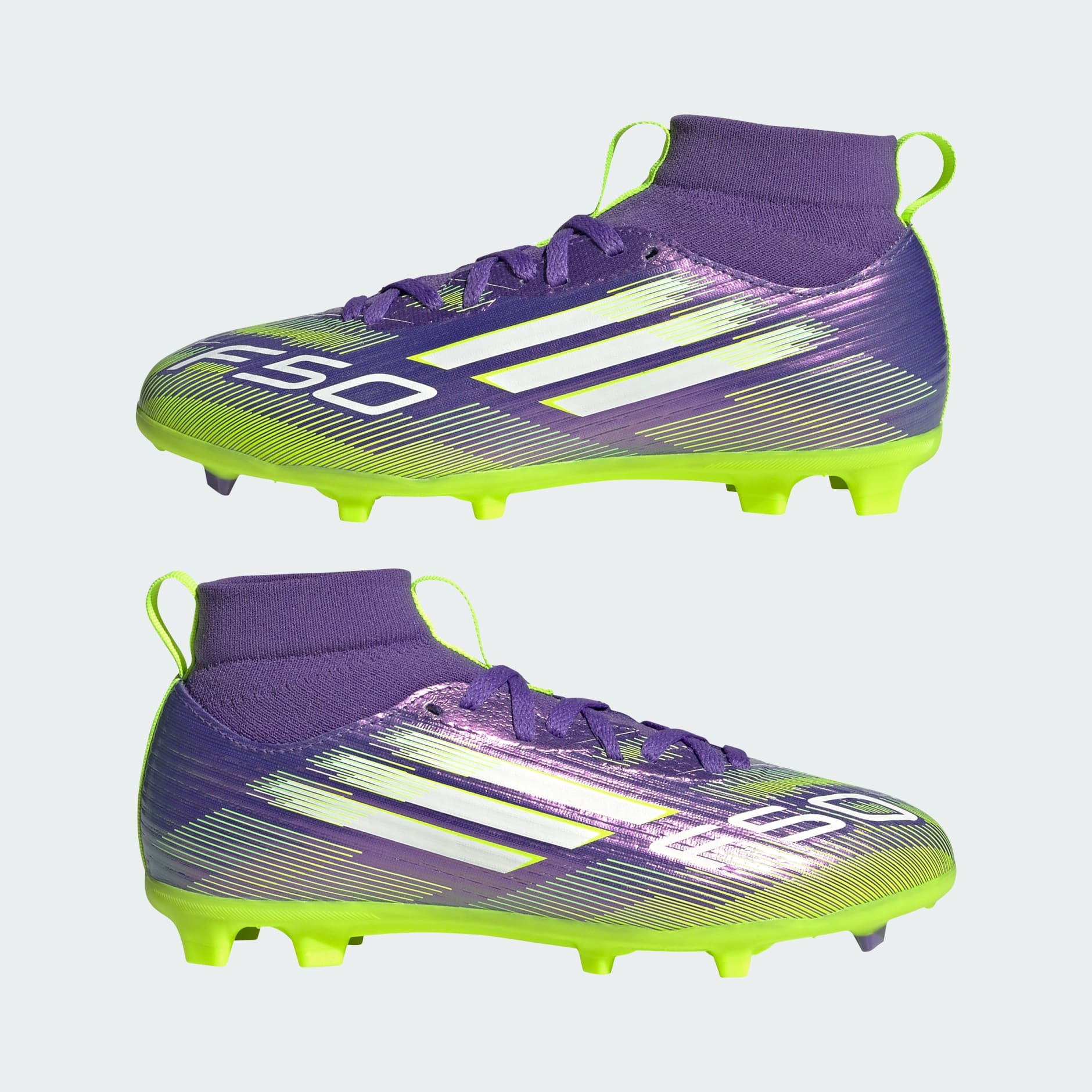 F50 League Mid Firm/Multi-Ground Boots Kids