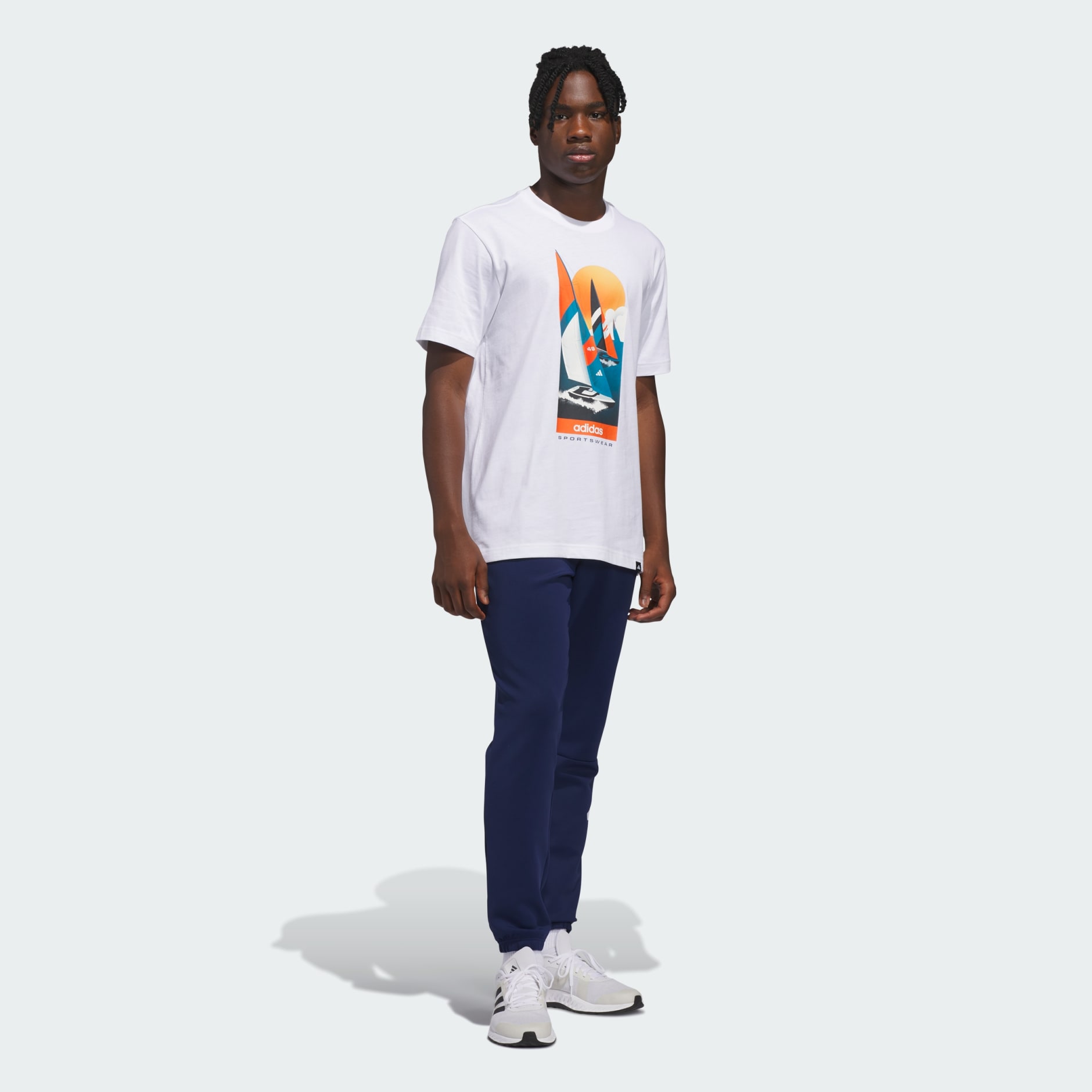 Summer Sailing Graphic T-shirt