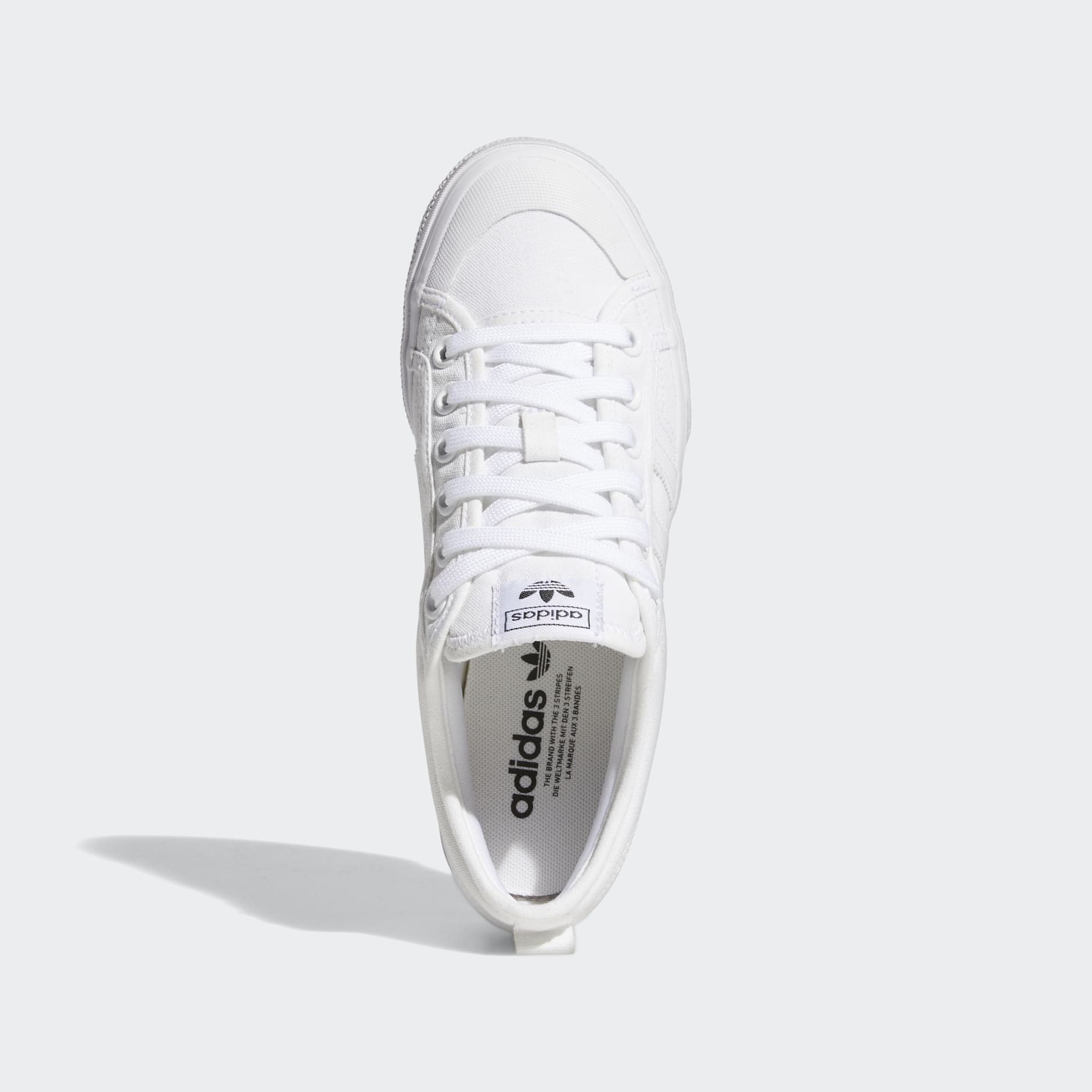 instructeur Idioot Nathaniel Ward Women's Shoes - Nizza Platform Shoes - White | adidas Oman