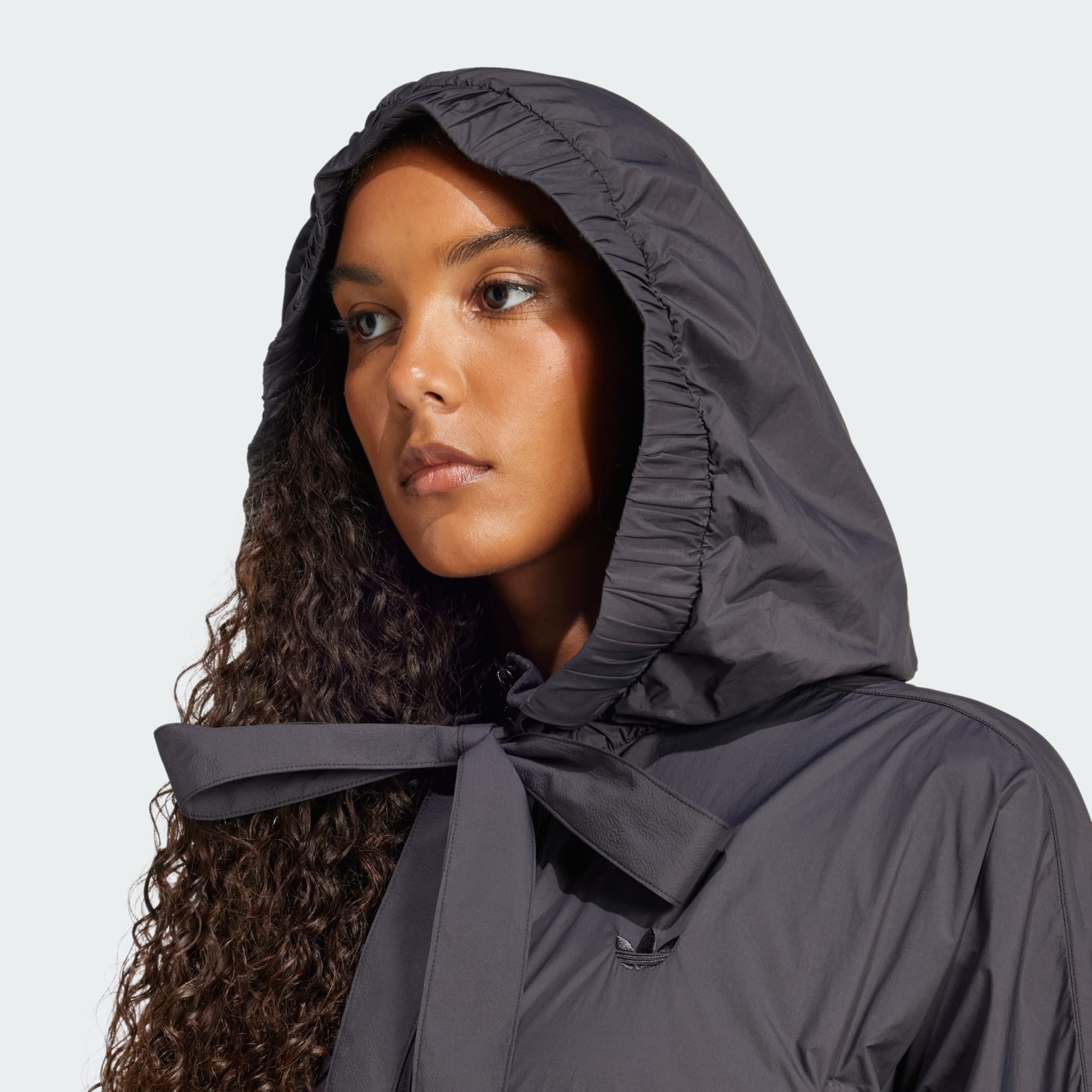 Ruched Light Bomber Jacket