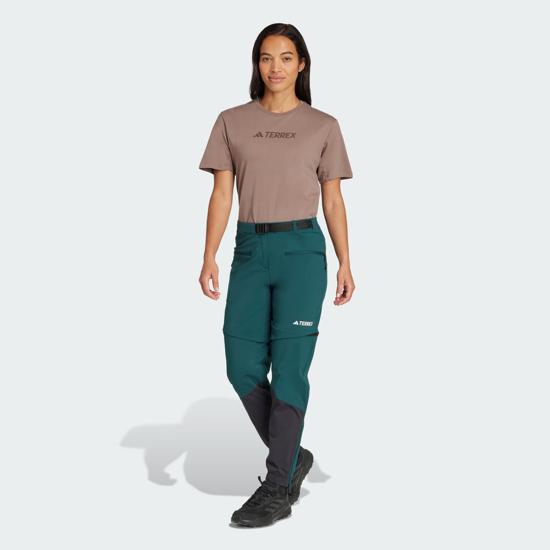 Pantaloni de hiking cu fermoar Terrex Utilitas