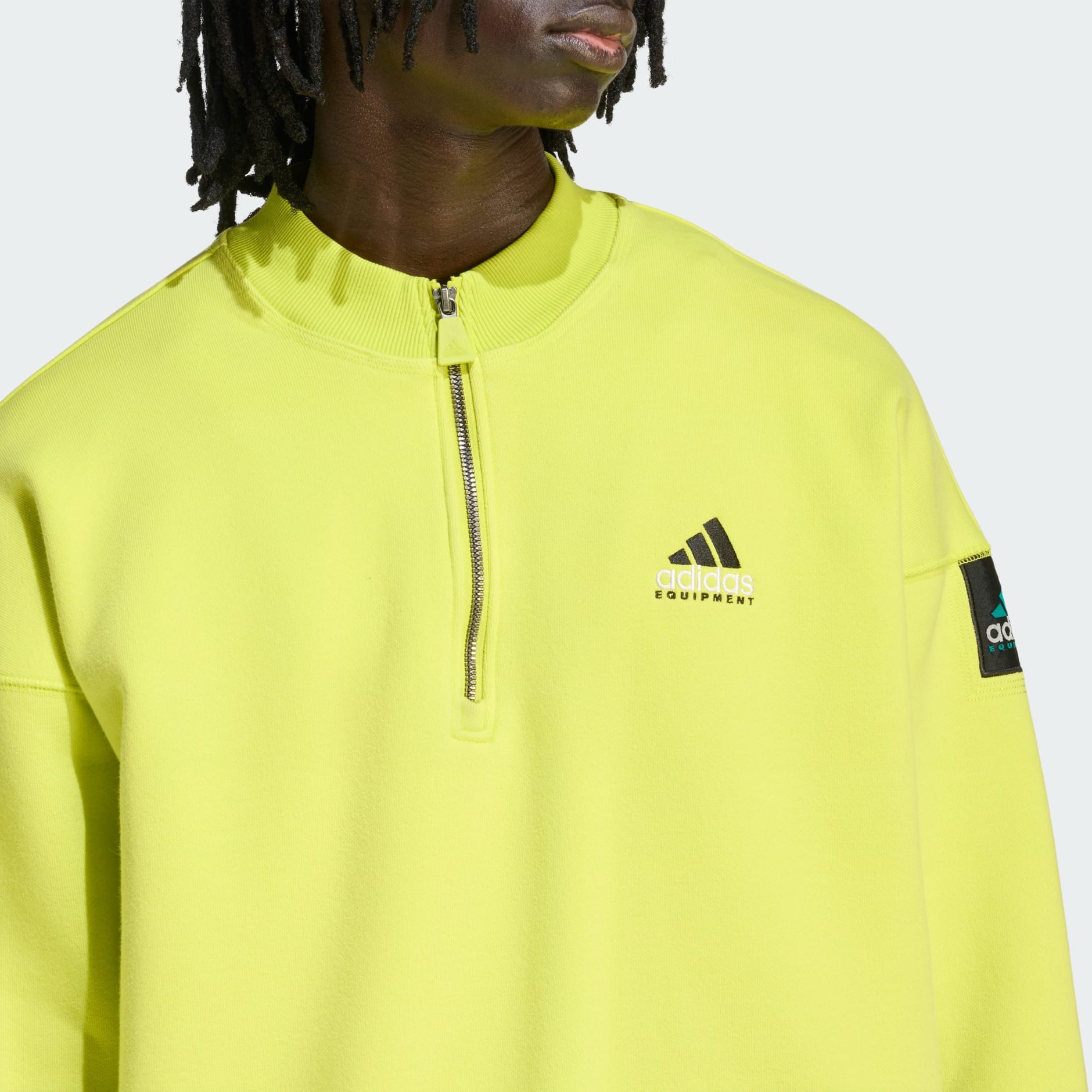 Pulover cu fermoar 1/2 Equipment Blocked adidas