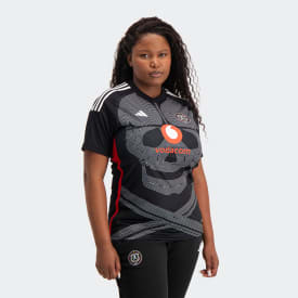 ADIDAS AND ORLANDO PIRATES UNVEIL 23/24 SEASON JERSEY IN COLLABORATION WITH  THEBE MAGUGU - Between 10and5