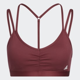 Buy Adidas Yoga Essentials Light-Support sports bra (HE9060) black from  £8.20 (Today) – Best Deals on