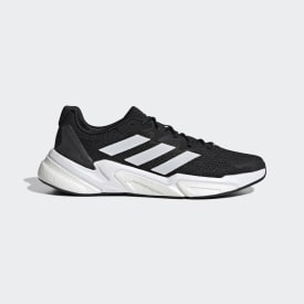 all black adidas running shoes mens